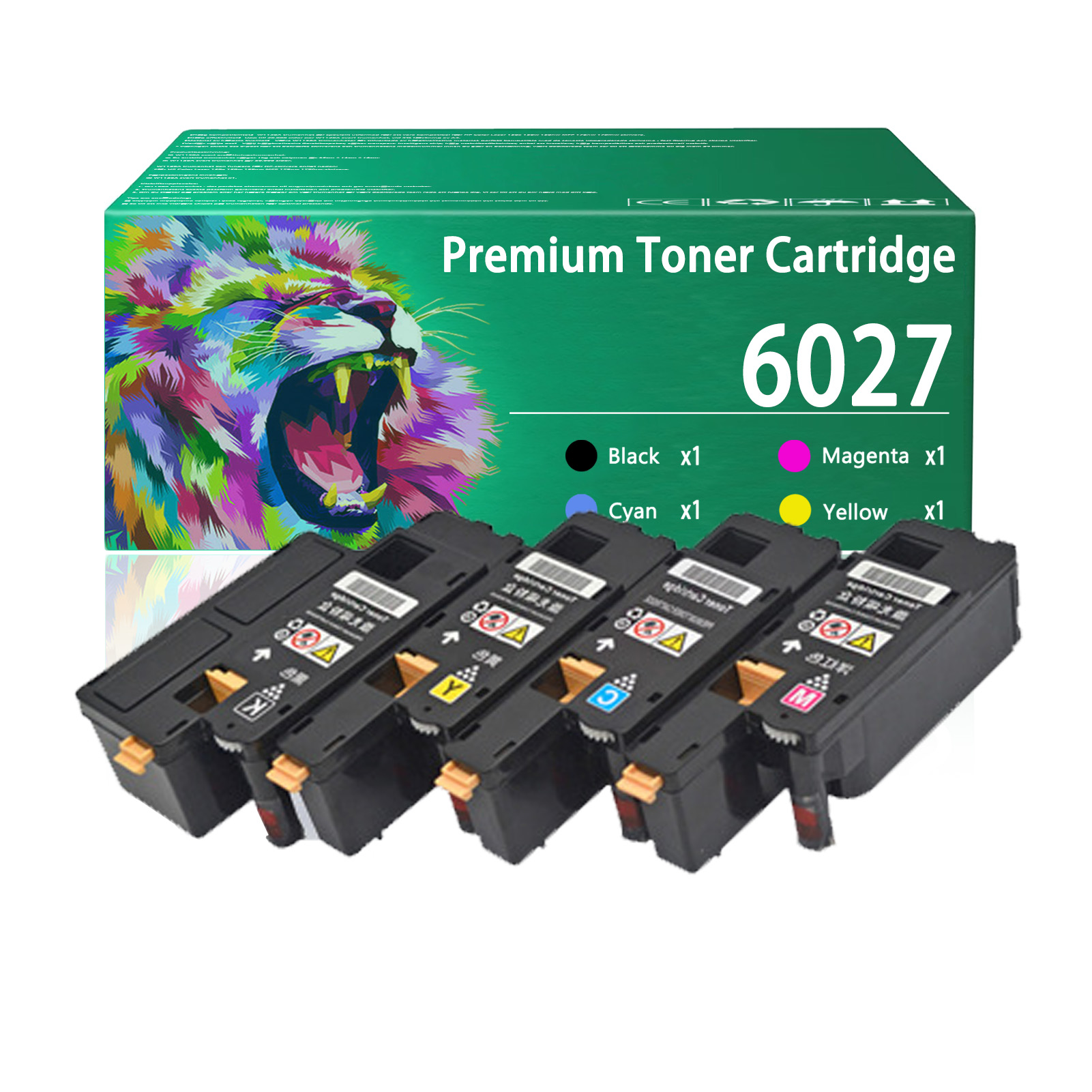 For Xerox 6022 6027 106R02759 106R02756 106R02757 106R02758 Toner Cartridge Work For Xerox Phaser 6022 6027 6022 6027N Printers