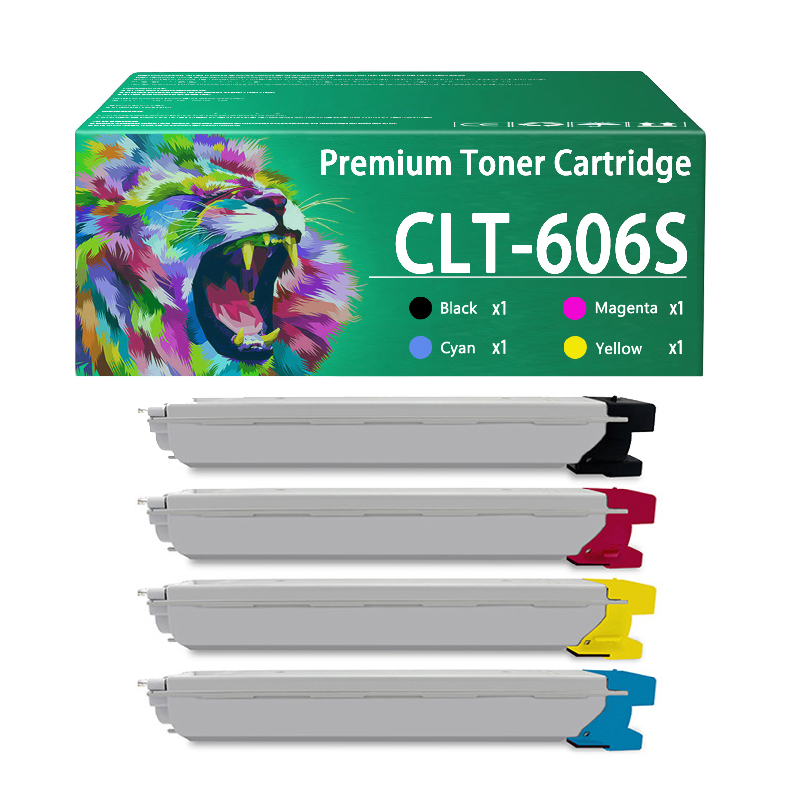 For Samsung CLT-606S CLT-K606S CLT-C606S CLT-M606S CLP-Y300A Toner Cartridge Work For Samsung MultiXpress CLX-9352ND CLX-9252NA Printers