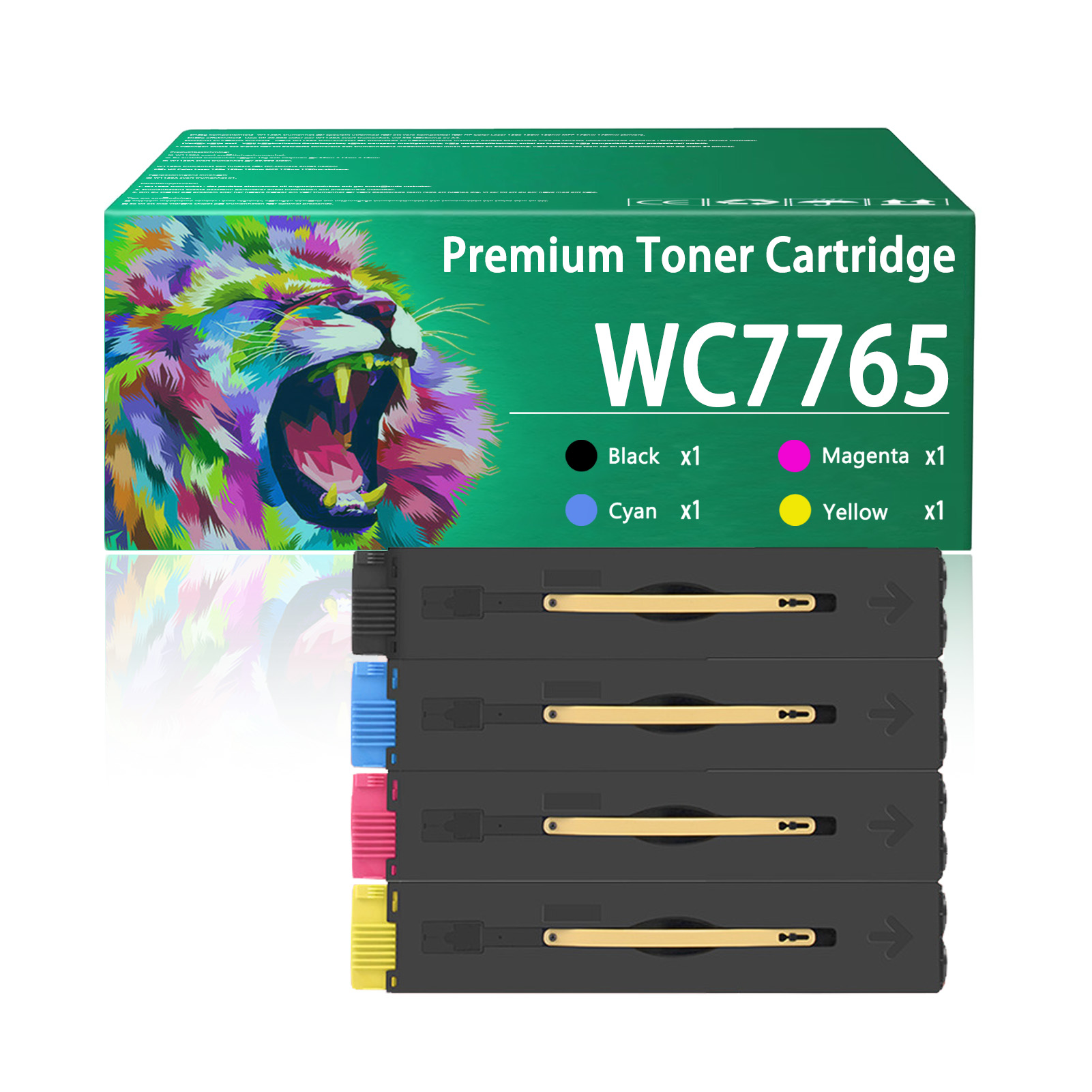 For Xerox 7655 7665 106R01597 106R01594 106R01595 106R01596 Toner Cartridge Work For Xerox DocuColor 240 242 250 252 260 WorkCentre 7655 7665 7675 7775 7755 7765 Printers