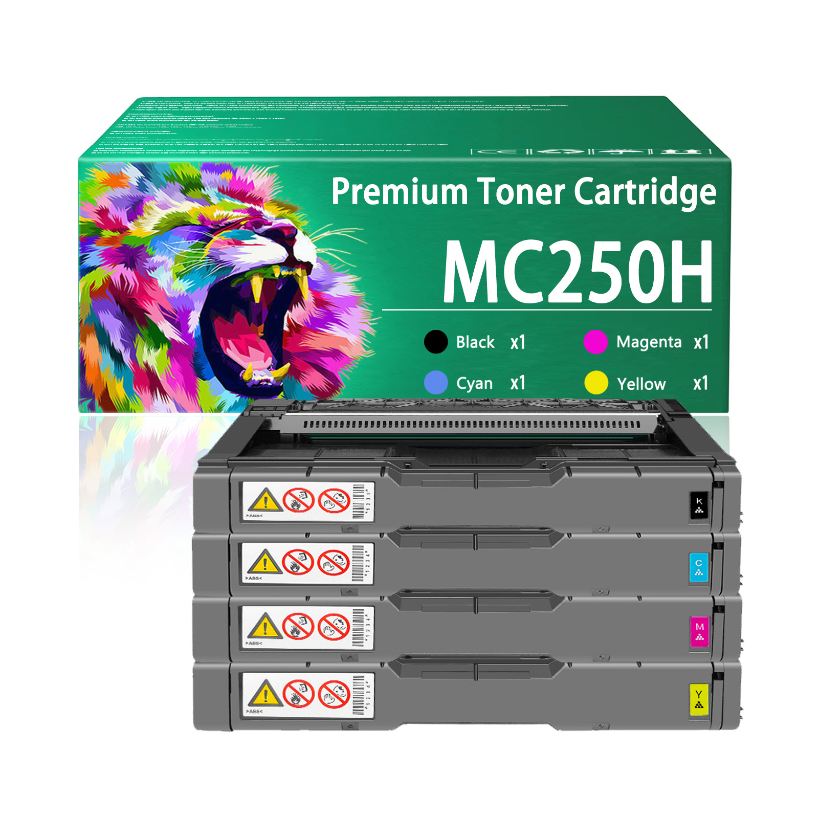 For Ricoh MC250H 408336 408337 408338 408339 Toner Cartridge Work For Ricoh M C250 C250FW C250FWB, P C300 C300W C301 C301W Printers
