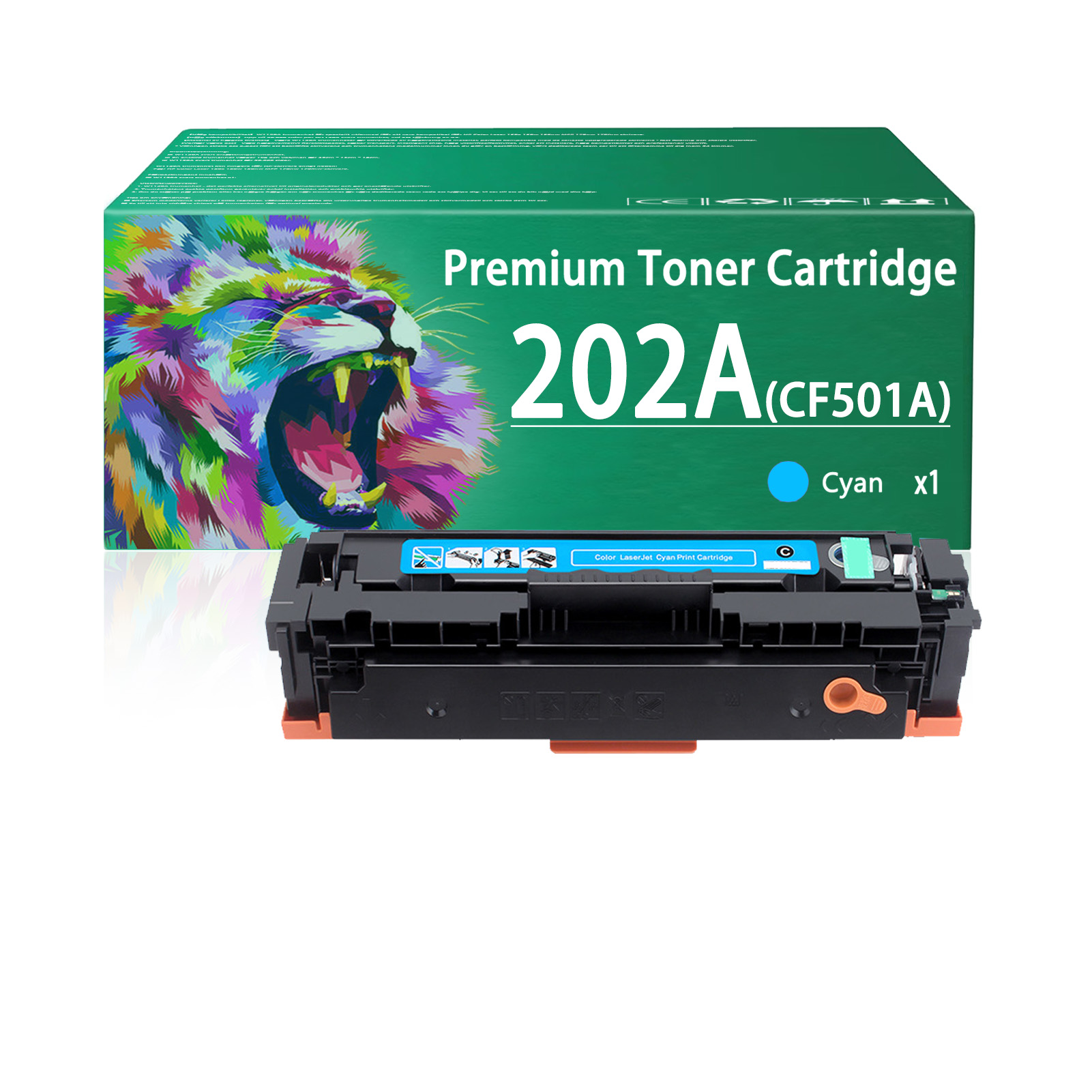 For HP 202A CF500A CF501A CF503A CF502A Toner Cartridge Work for HP Color LaserJet Pro M254dw M254dn M254nw MFP M280nw M281dw M281cdw M281fdn M281fdw Printers