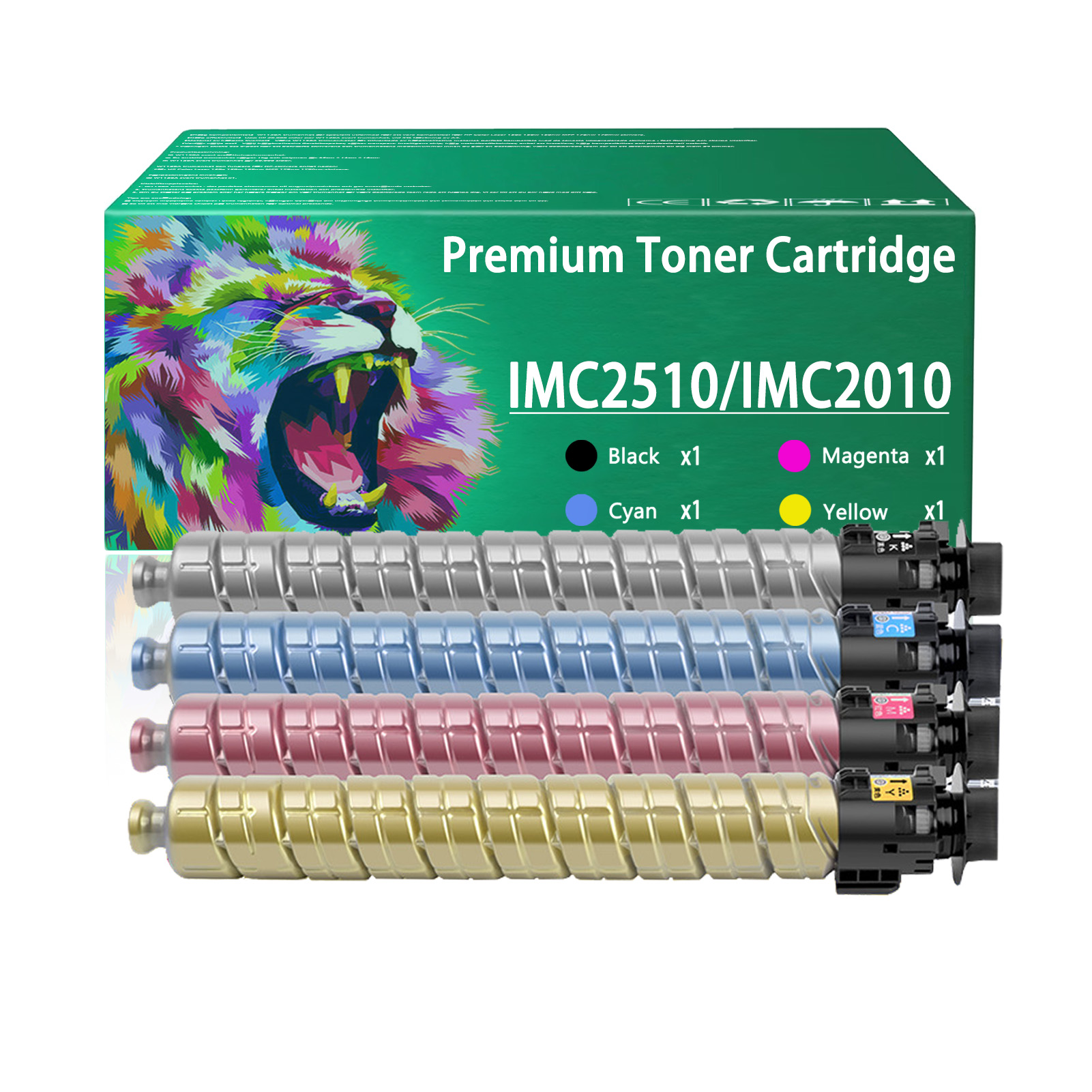 For Ricoh SP C410 842554 842557 842556 842555 Toner Cartridge Work For Ricoh IM C2510 IM C2010 Printers