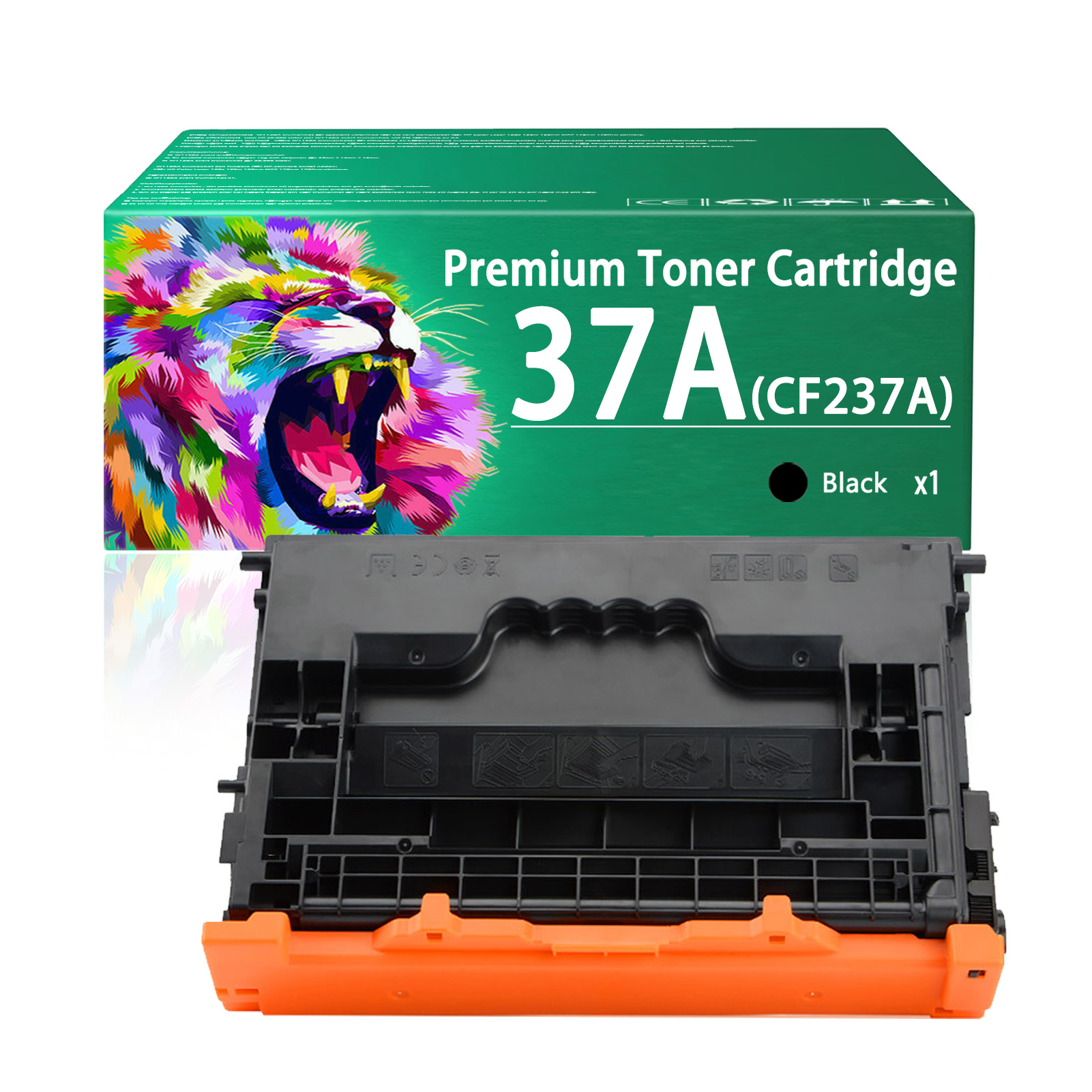 For HP 37A CF237A Toner Cartridges Work For HP LaserJet Enterprise M607 M607n Printers