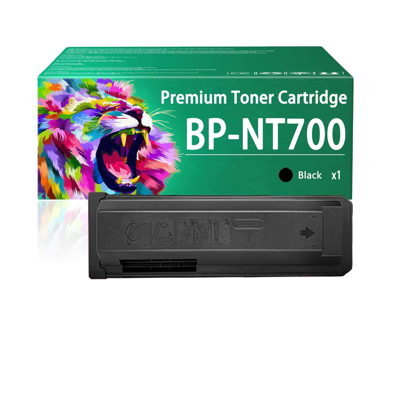 For Sharp BP-NT700 Toner Cartridges Work Sharp MX-B557F MX-B557P MX-B707F MX-B707P Printers