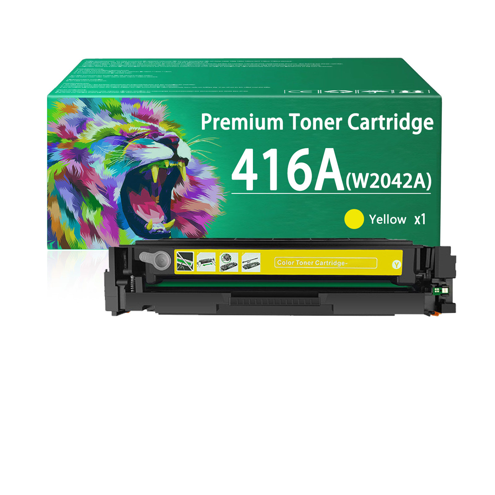 For HP 416A W2040A W2041A W2042A W2043A Toner Cartridge Work for HP LaserJet Pro M454dn M454dw MFP M479dw M479fdn M479fdw M479fnw Printer