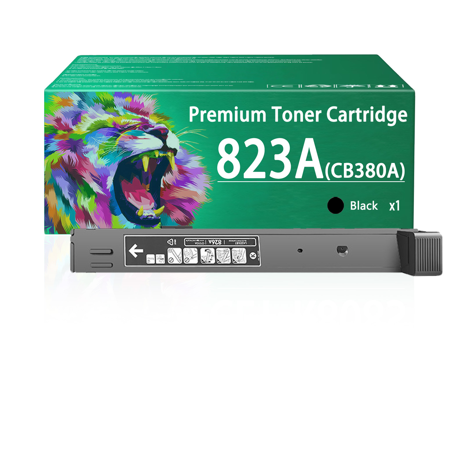 For HP 823A 824A CB380A CB381A CB383A CB382A Toner Cartridge Work for HP Color LaserJet CP6015de CP6015dn CP6015n CP6015x CP6015xh MFP CM6030 CM6030f CM6040f Printers
