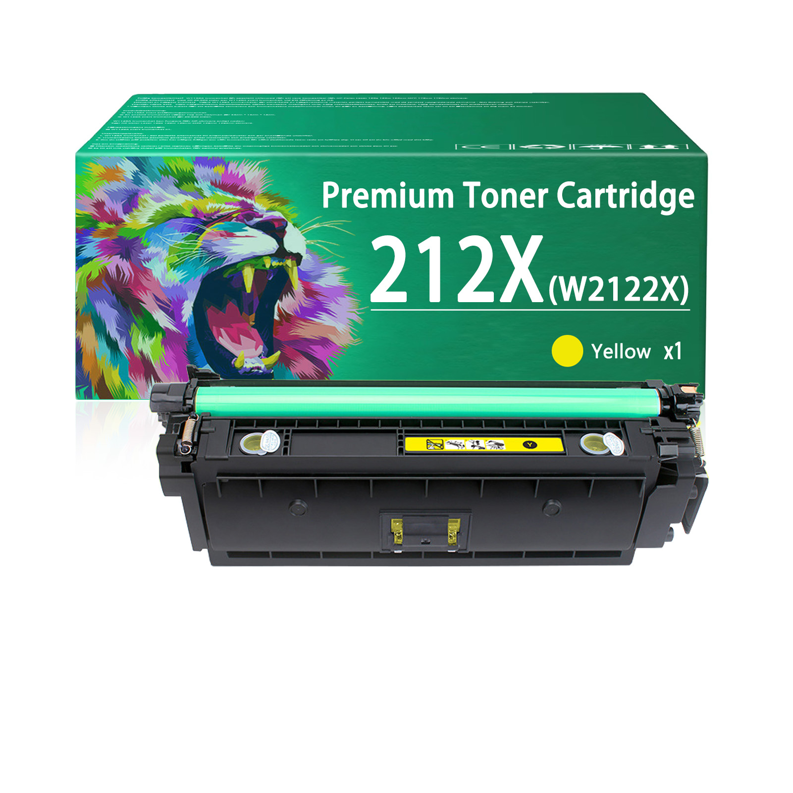 For HP 212X W2120X W2121X W2123X W2122X Toner Cartridge Work for HP Color LaserJet Enterprise M555dn M554dn M555x MFP M578f M578dn Enterprise Flow MFP M578c M578z Printers