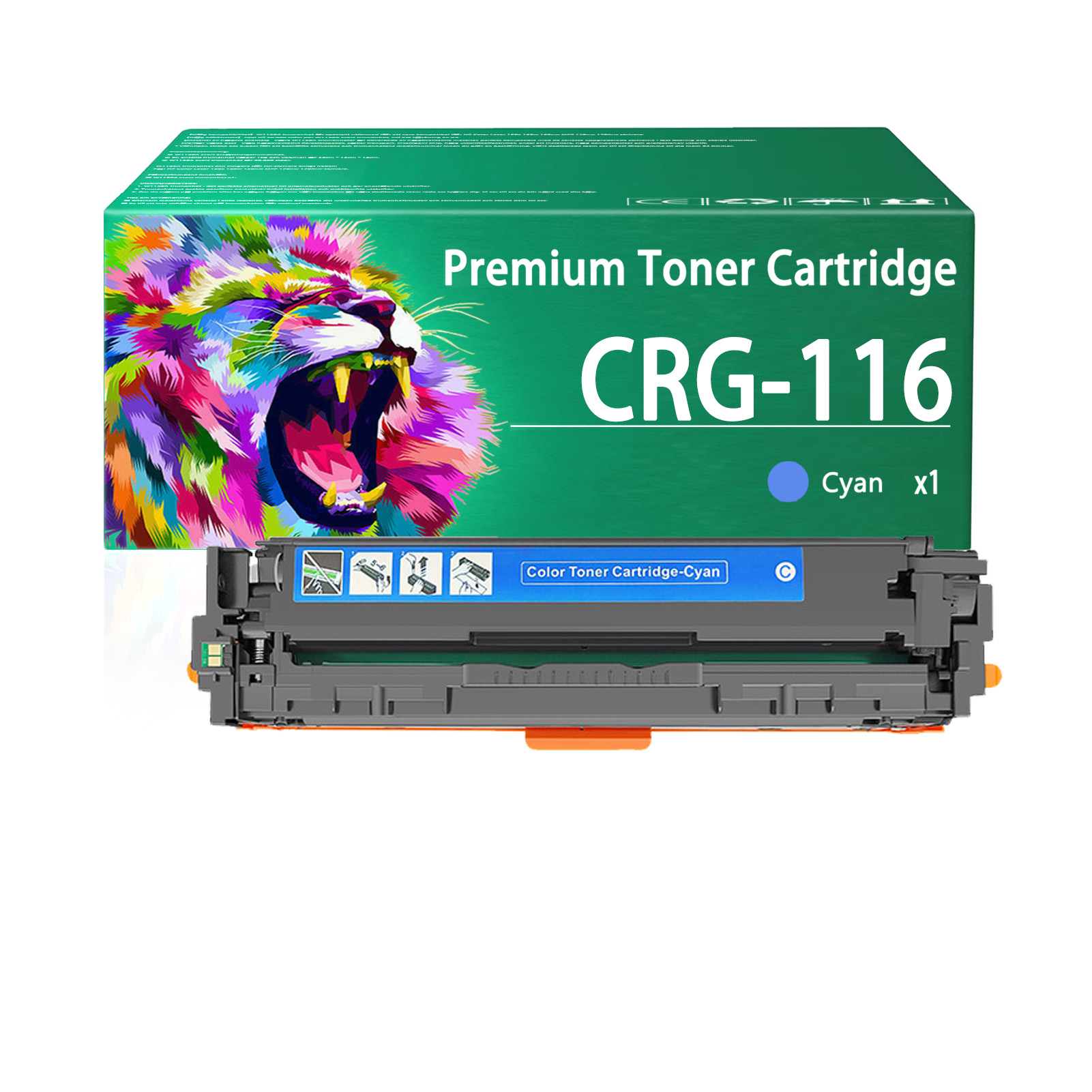 For Canon CRG116 116 CRG-116 Toner Cartridge Work for Canon imageCLASS MF8280Cw MF8230Cn MF620C MF621Cn MF624Cw MF628Cw MF623Cn MF626Cn LBP7110Cw LBP5050 MF8030Cn MF8040Cn MF8050Cn MF8080Cw Printers