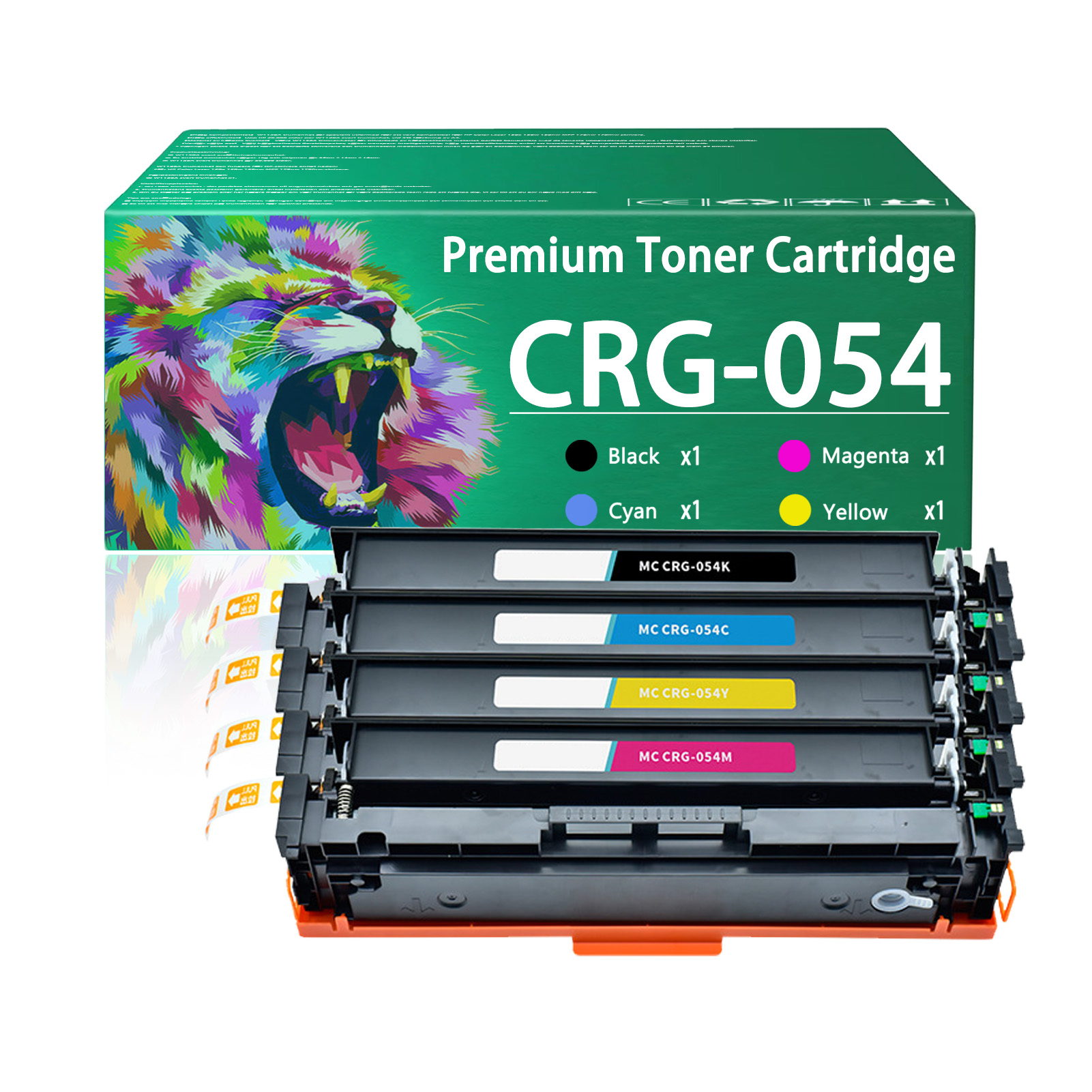 For Canon CRG054 054 CRG-054 Toner Cartridge Work for Canon imageCLASS LBP622Cdw MF644Cdw MF642Cdw MF640C LBP620 LBP621Cw LBP623Cdw MF641Cw MF643Cdw MF645Cx Printers