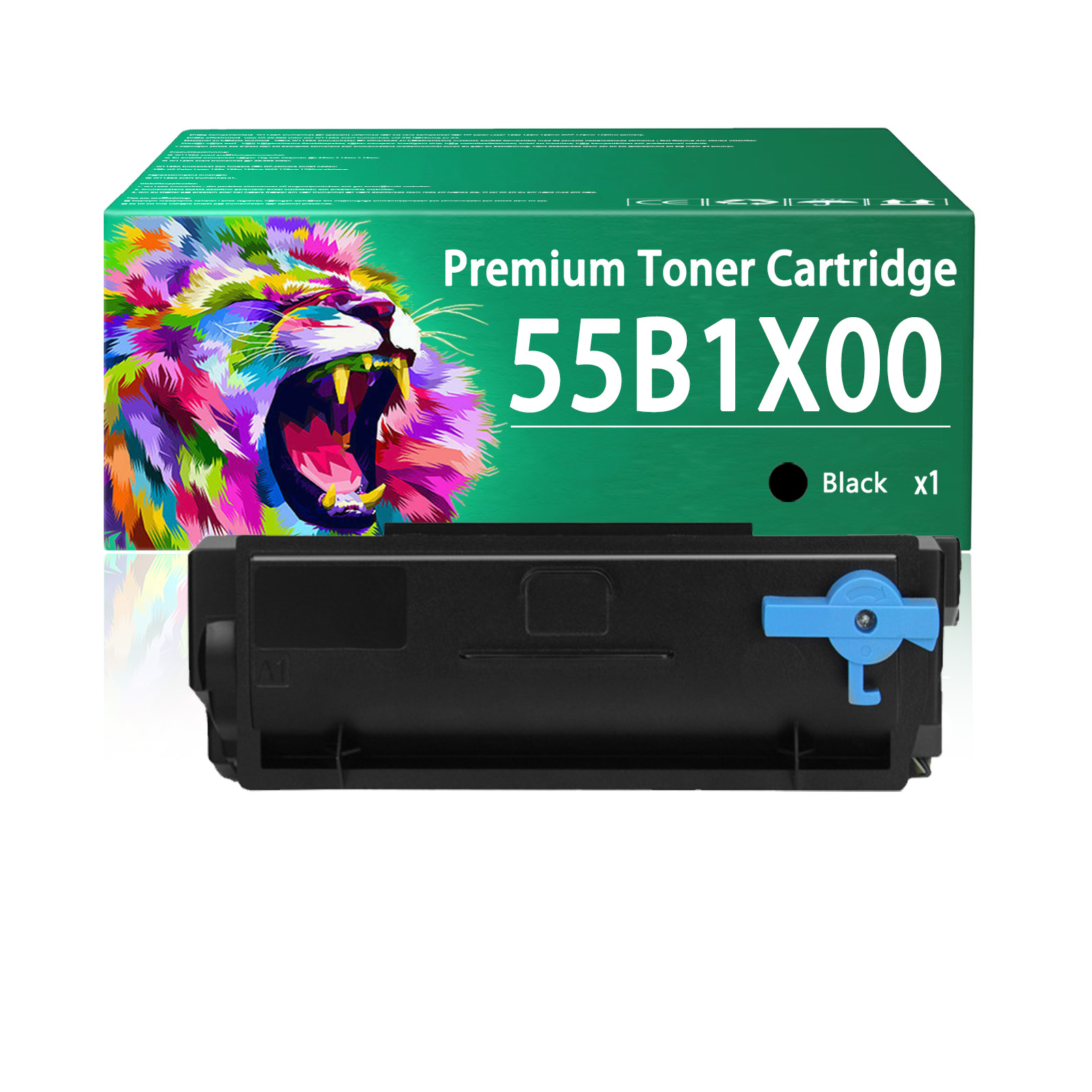 For 55B1X00 Toner Cartridges Work For Lexmark MS431 MX431 MS431 MS431dn MS431dw MX431 MX431adn MX431adw Printers