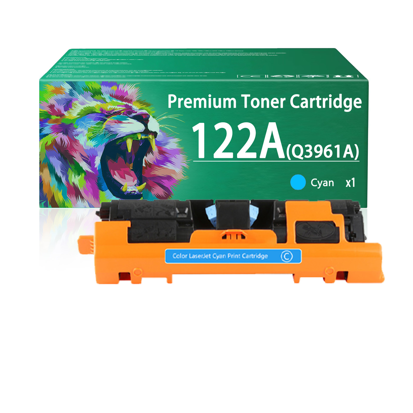 For HP 122A Q3960A Q3961A Q3963A Q3962A Toner Cartridge Work for HP Color LaserJet 2550 2550L 2550LN 2550N 2800 2820 2840 Printers