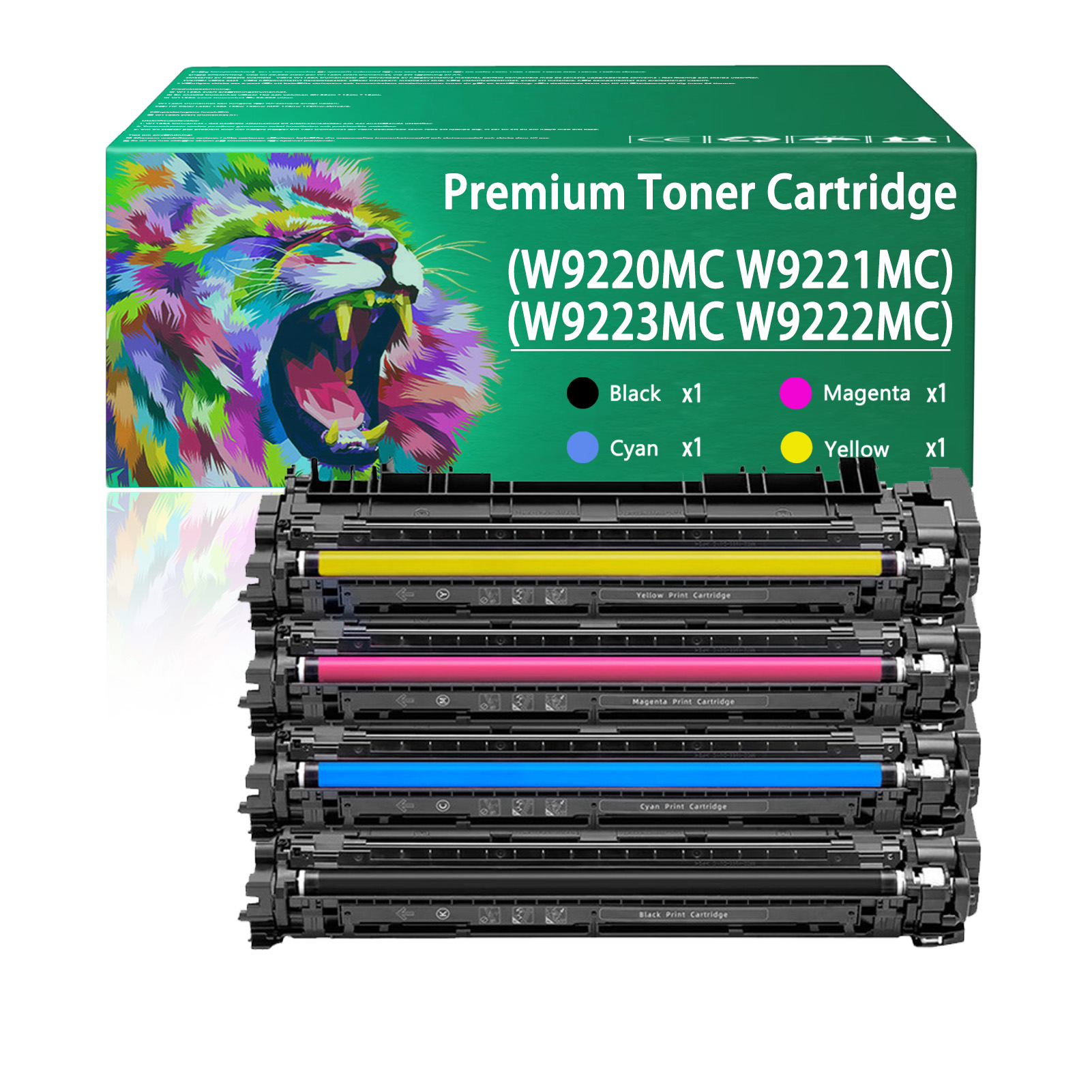 For HP W9020MC W9021MC W9023MC W9022MC Toner Cartridge Work for HP Color LaserJet Managed E75245dn Printers