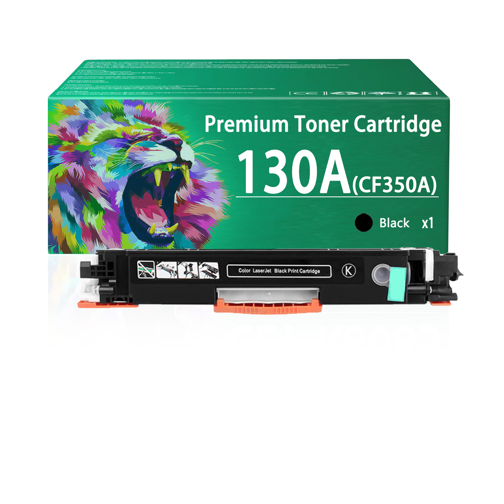 For HP 130A CF350A CF351A CF352A CF353A Toner Cartridges Work for HP Laseret 200 Color MFP M175nw M175a M175b M175c M175e Printers
