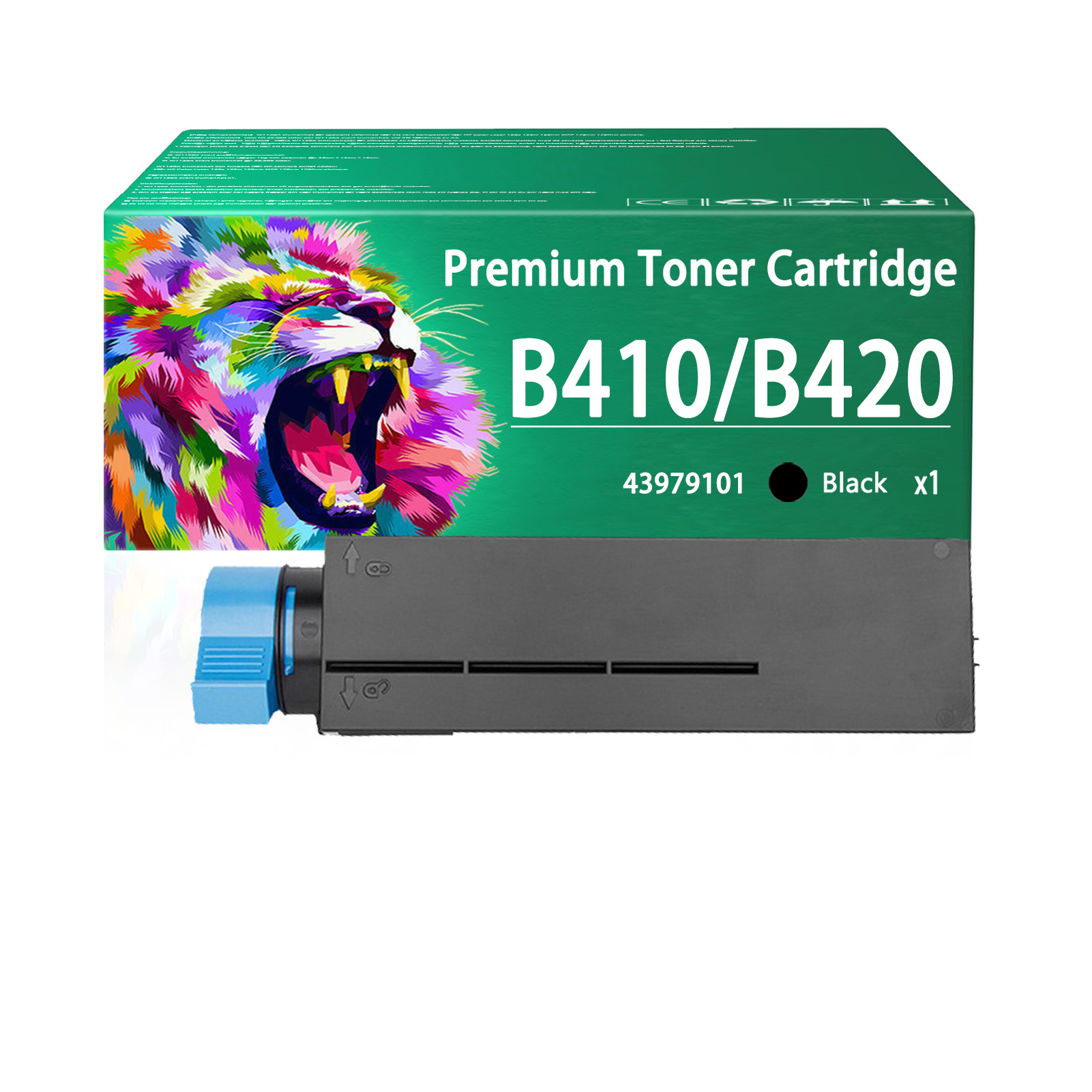 For OKI B410 B420 43979101 Toner Cartridges Work For OKI B410 B410d B410dn B420 B420dn B430 B430d B430dn MFP MB460 MB470 MB480 Printers