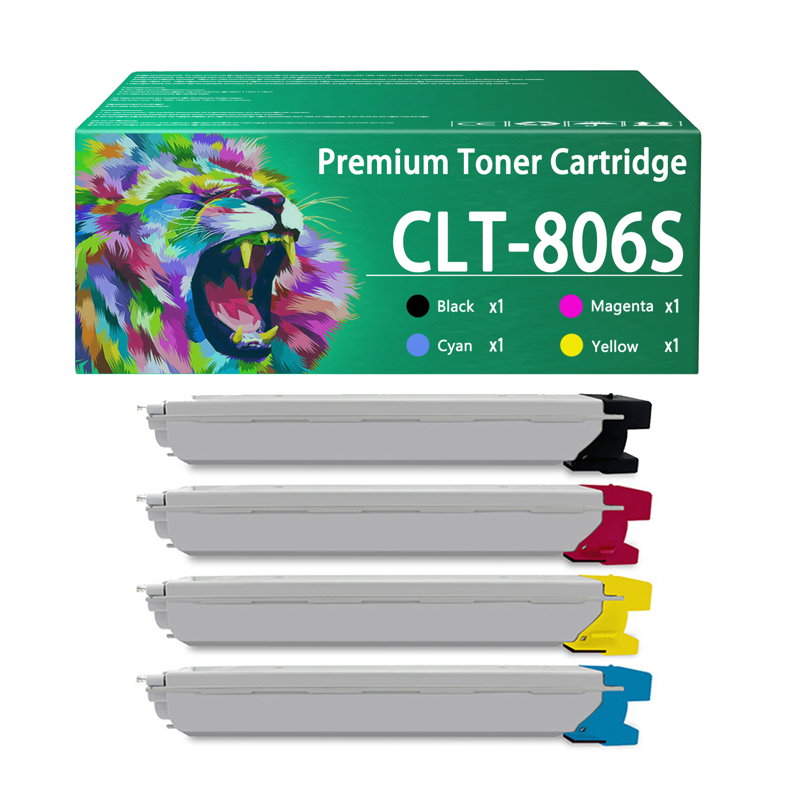 For Samsung CLT-806S CLT-K806S CLT-C806S CLT-M806S CLT-Y806S Toner Cartridge Work For Samsung Multipress X7400GX X7400LX X7500GX X7500LX X7600GX X7600LX Printers