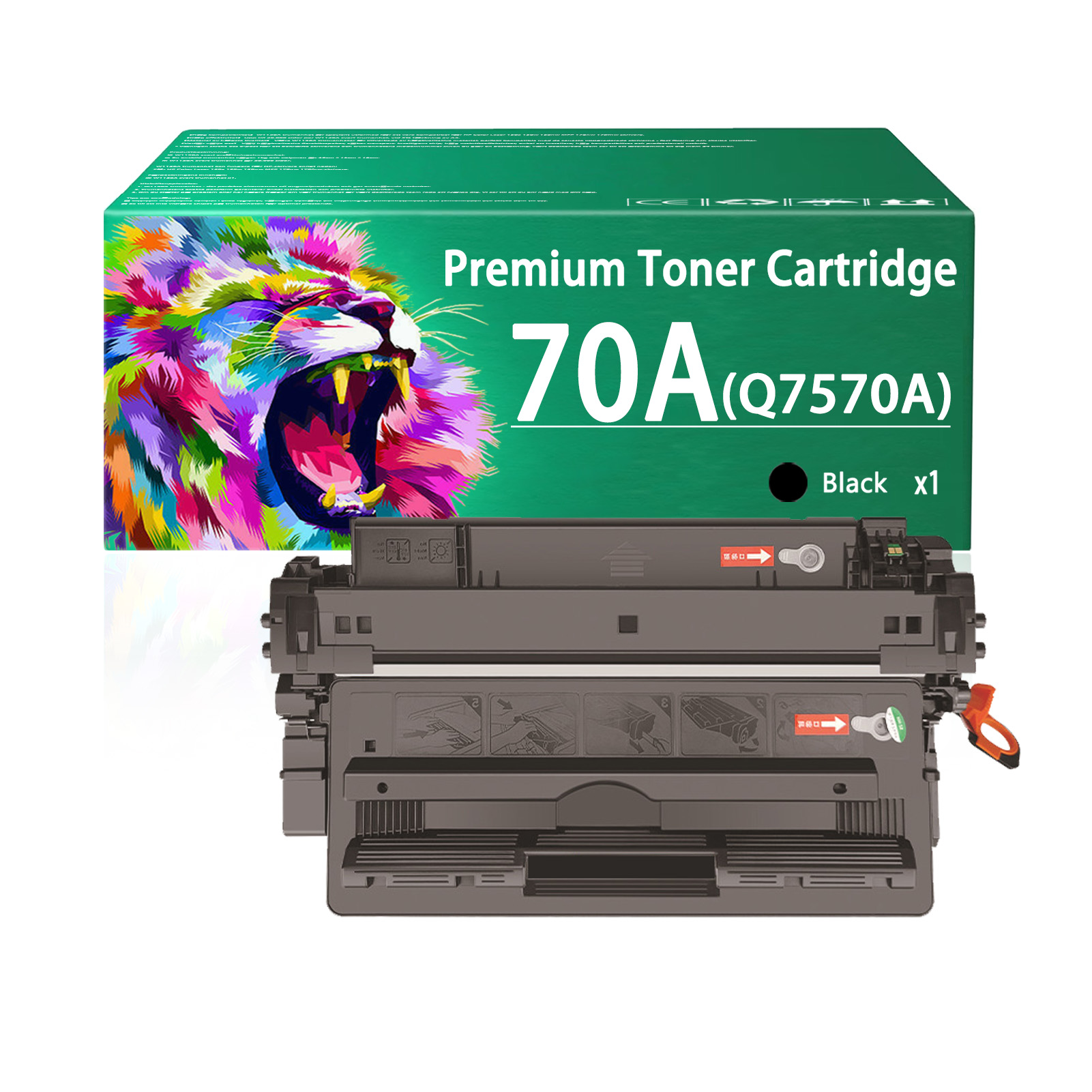 For HP 70A Q7570A Toner Cartridges Work For HP LaserJet MFP M5025 M5035 M5035x M5035xs Printers