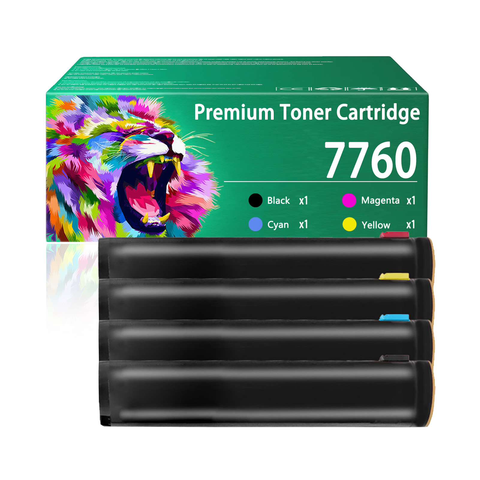 For Xerox 7760 106R01163 106R01160 106R01161 106R01162 Toner Cartridge Work For Xerox Phaser 7760 7760N 7760DN 7760DX 7760GX Printers