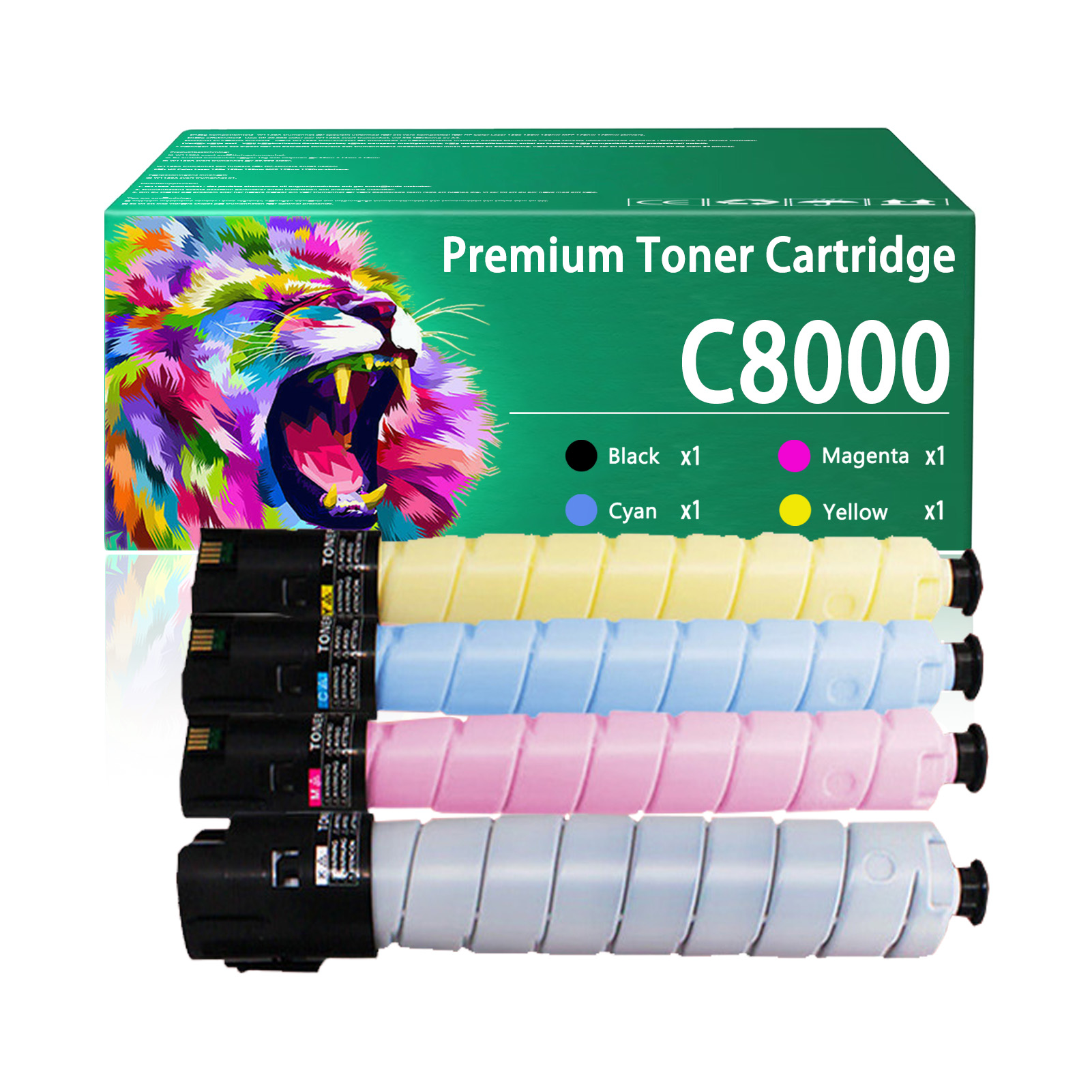 For Xerox C8000 106R04053 106R04050 106R04051 106R04052 Toner Cartridge Work For Xerox Versalink C8000 Printers