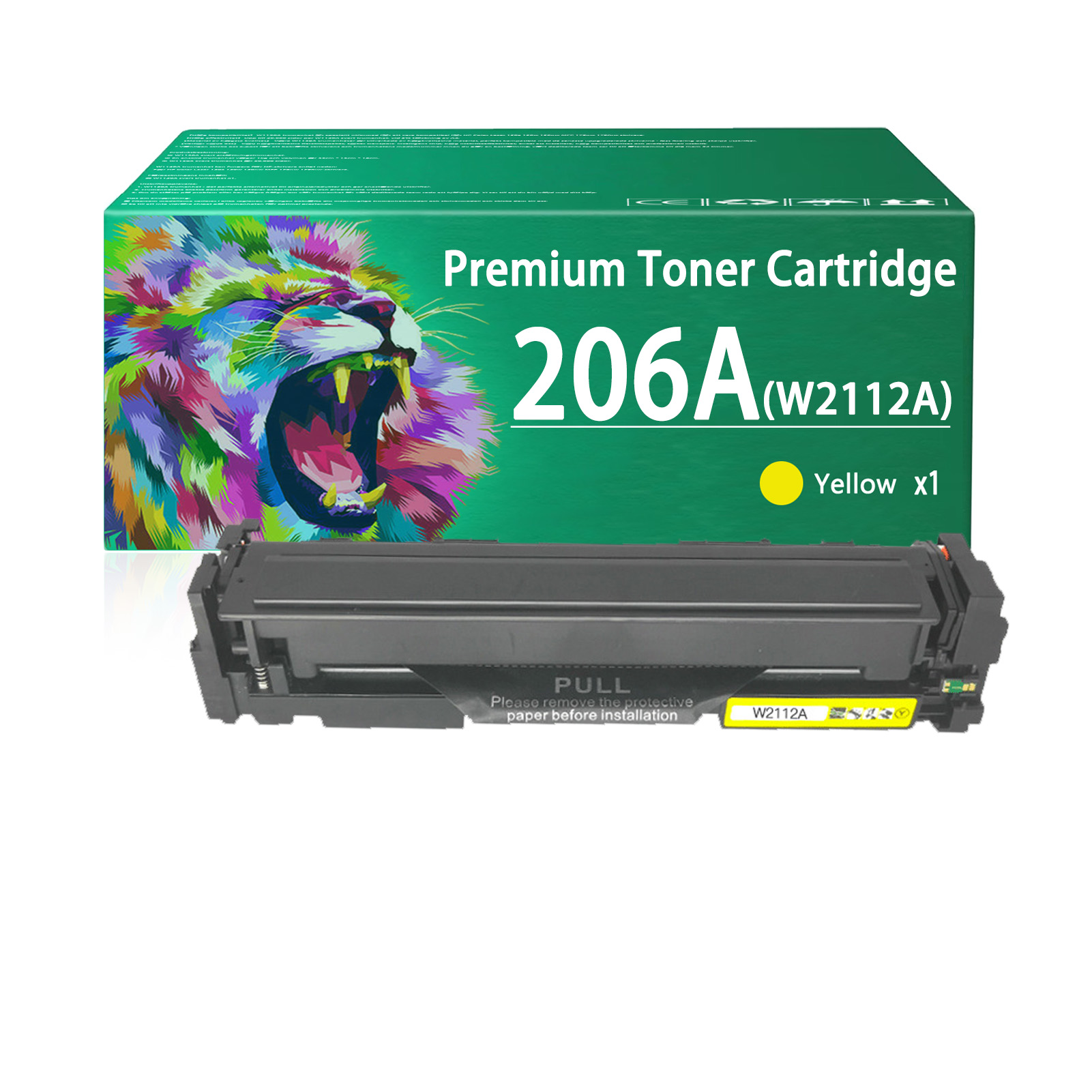 For HP 206A W2210A W2211A W2212A W2213A Toner Cartridge Work for HP LaserJet Pro M155a M155nw M155dw M182nw M182n M183fw M183rw M183fdw Printers