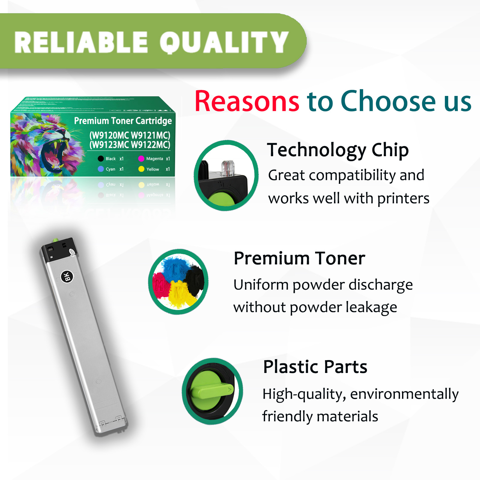 For HP W9130MC W9131MC W9133MC W9132MC Toner Cartridge Work for HP Color LaserJet Managed MFP E78528dn E78523dn Printers