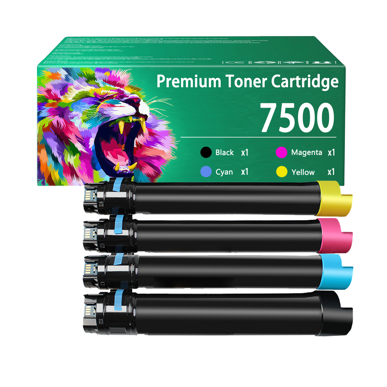 For Xerox 7425 7435 106R01439 106R01436 106R01437 106R01438 Toner Cartridge Work For Xerox WorkCentre 7425 7428 7435 Printers