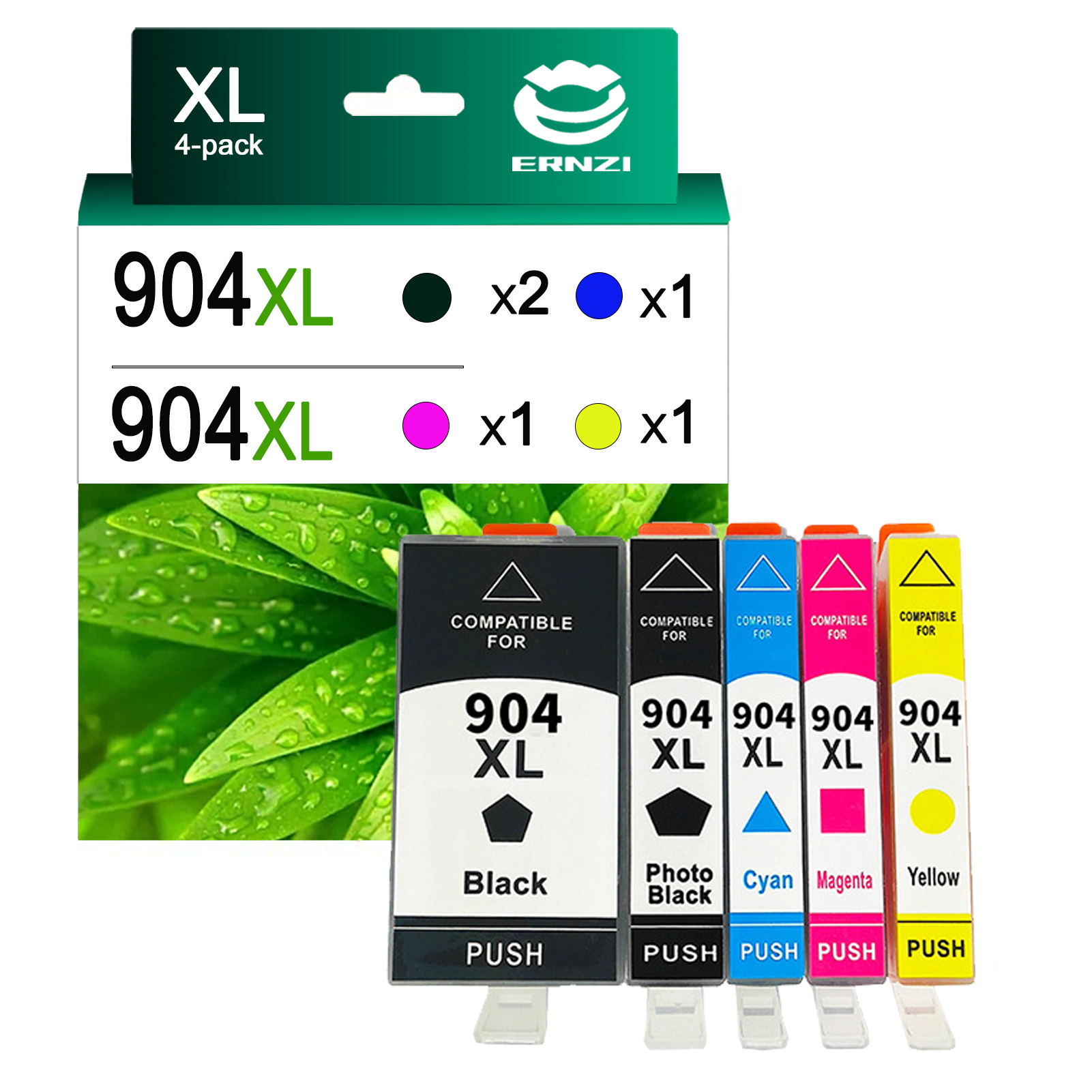For HP 904XL Ink Cartridge Work For HP OfficeJet Pro 6970 Printers