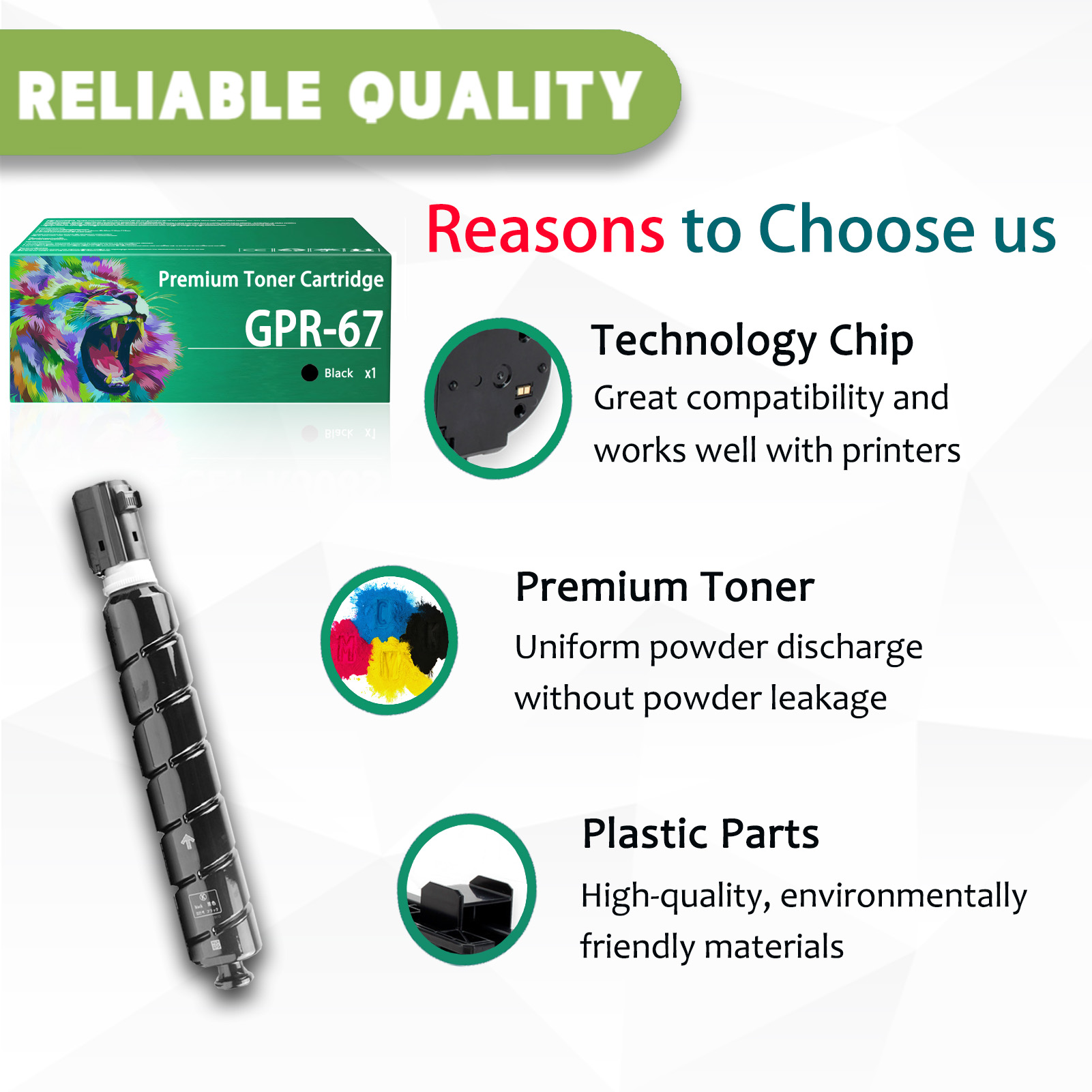 For Canon GPR-67 5745C003AA Toner Cartridges Work For Canon imagerunner Advance DX 4925i 4935i 4945i Printers