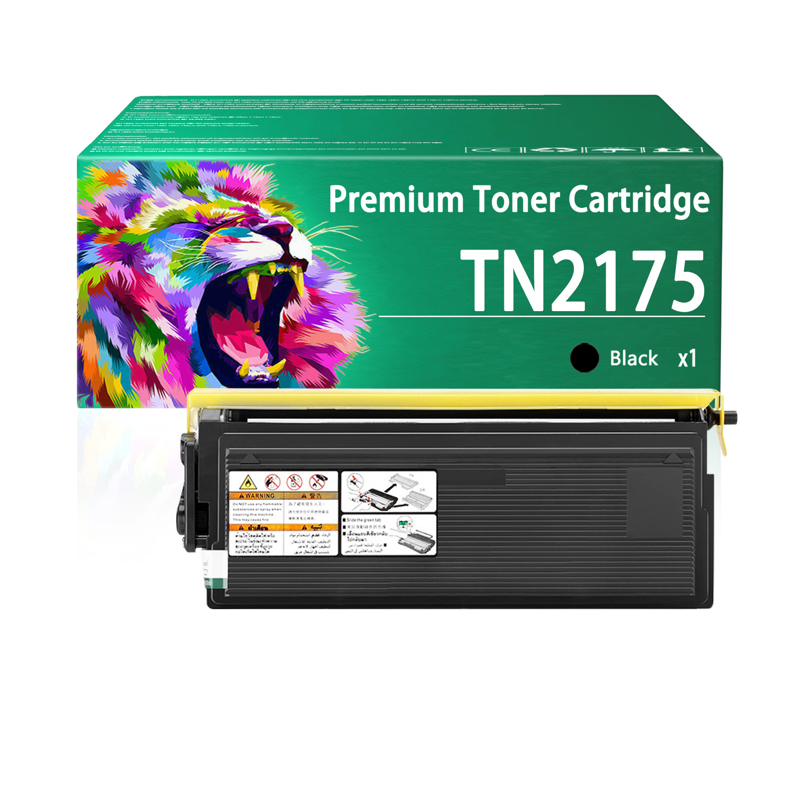 For TN2175 Toner Cartridges Work For Brother HL-2120 HL-2140 HL-2150N HL-2170N HL-2170W HL-2150N DCP-7030 DCP-7032 DCP-7040 DCP-7045N MFC-7045 MFC-7345N MFC7320 MFC-7340 MFC-7345N MFC-7440N MFC-7450 MFC-7840W Printers