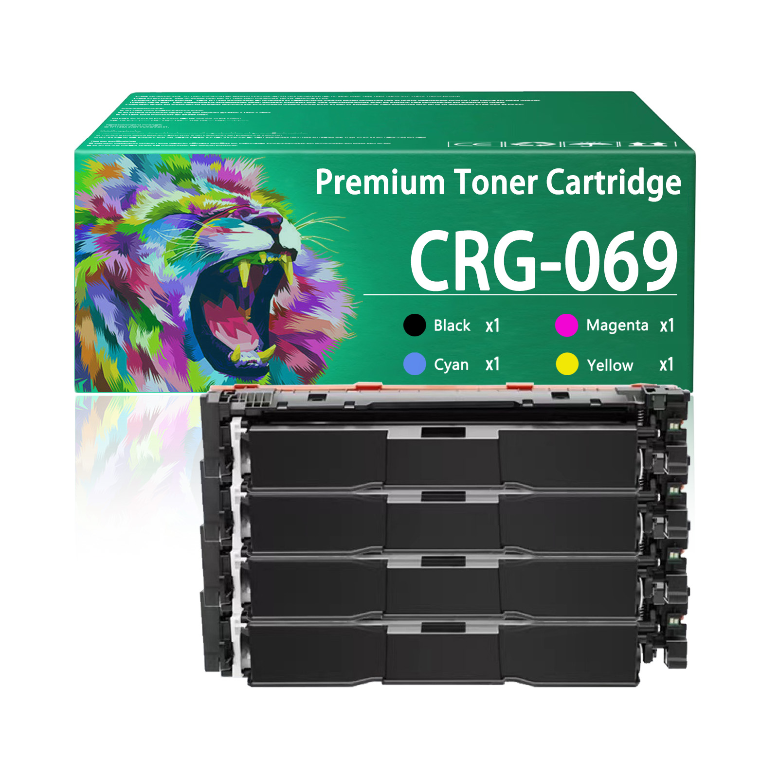 For Canon CRG069 069 CRG-069 Toner Cartridge Work for Canon ImageCLASS MF753Cdw MF754Cdw MF750C MF751Cdw MF752Cdw MF755CDW MF756Cx LBP673Cdw LBP670C LBP674Cdw LBP674Cx Printers