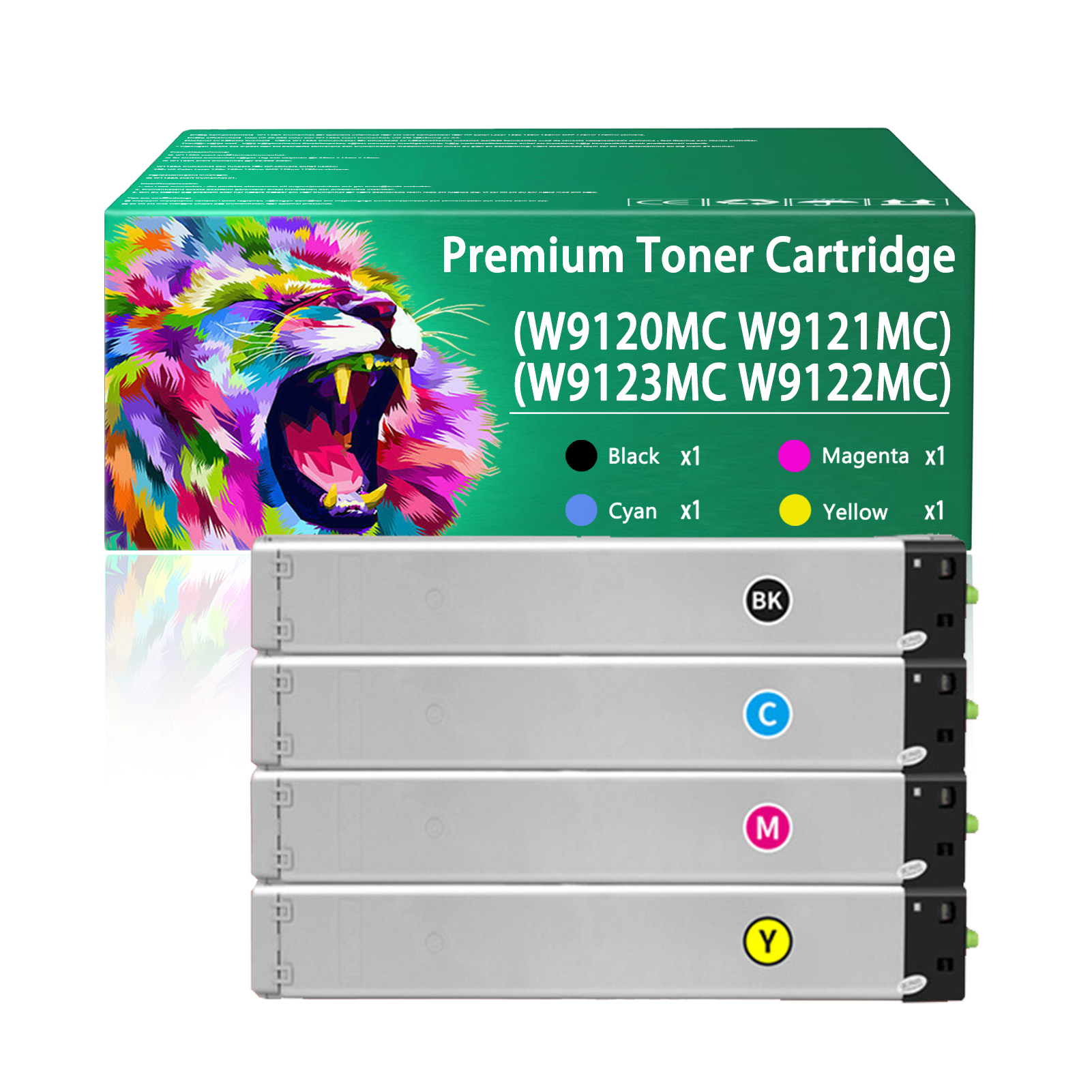 For HP W9130MC W9131MC W9133MC W9132MC Toner Cartridge Work for HP Color LaserJet Managed MFP E78528dn E78523dn Printers
