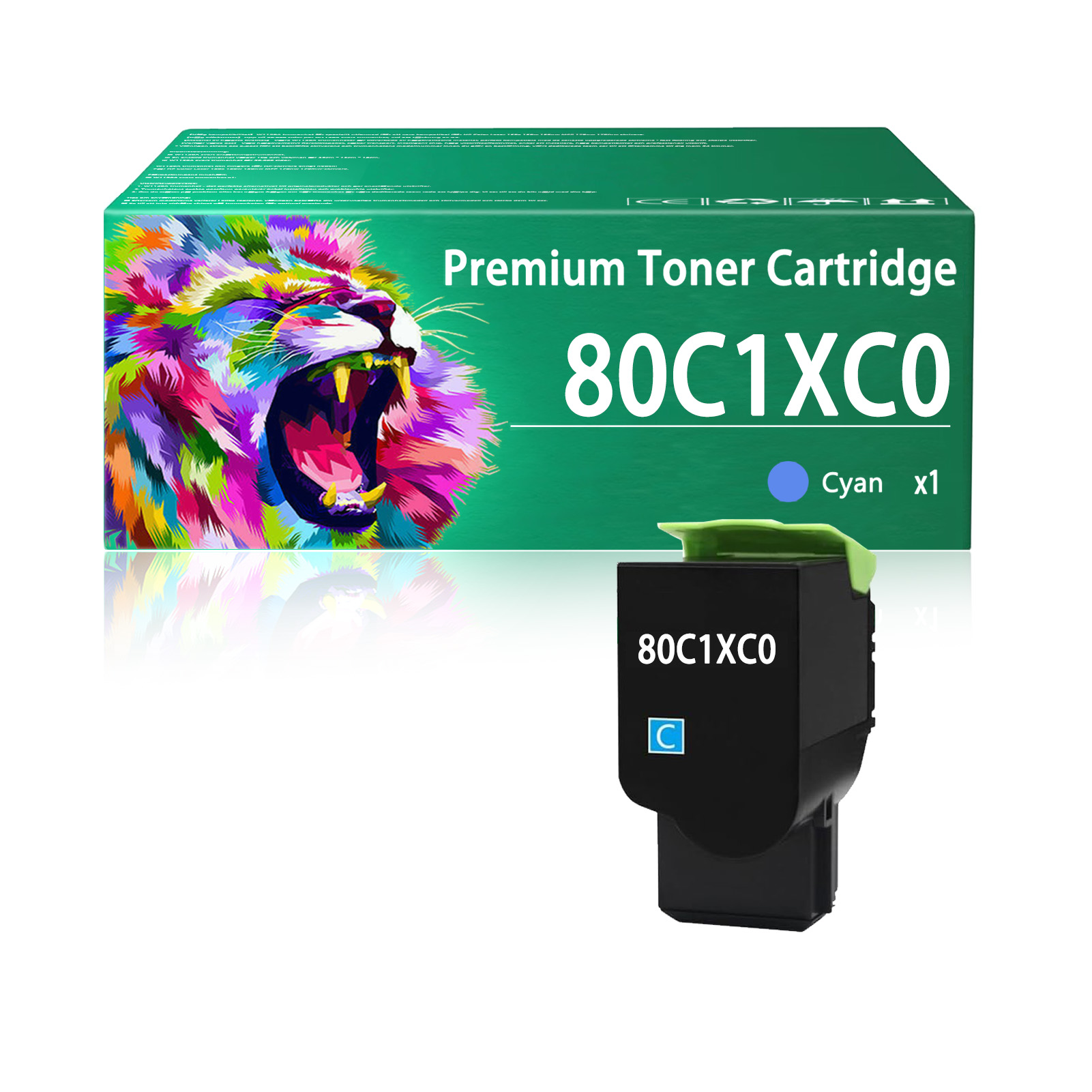 For Lexmark CX510 80C1XK0 80C1XC0 80C1XM0 80C1XY0 Toner Cartridge Work For Lexmark CX510 CX510de CX510dthe CX510dhe Printers