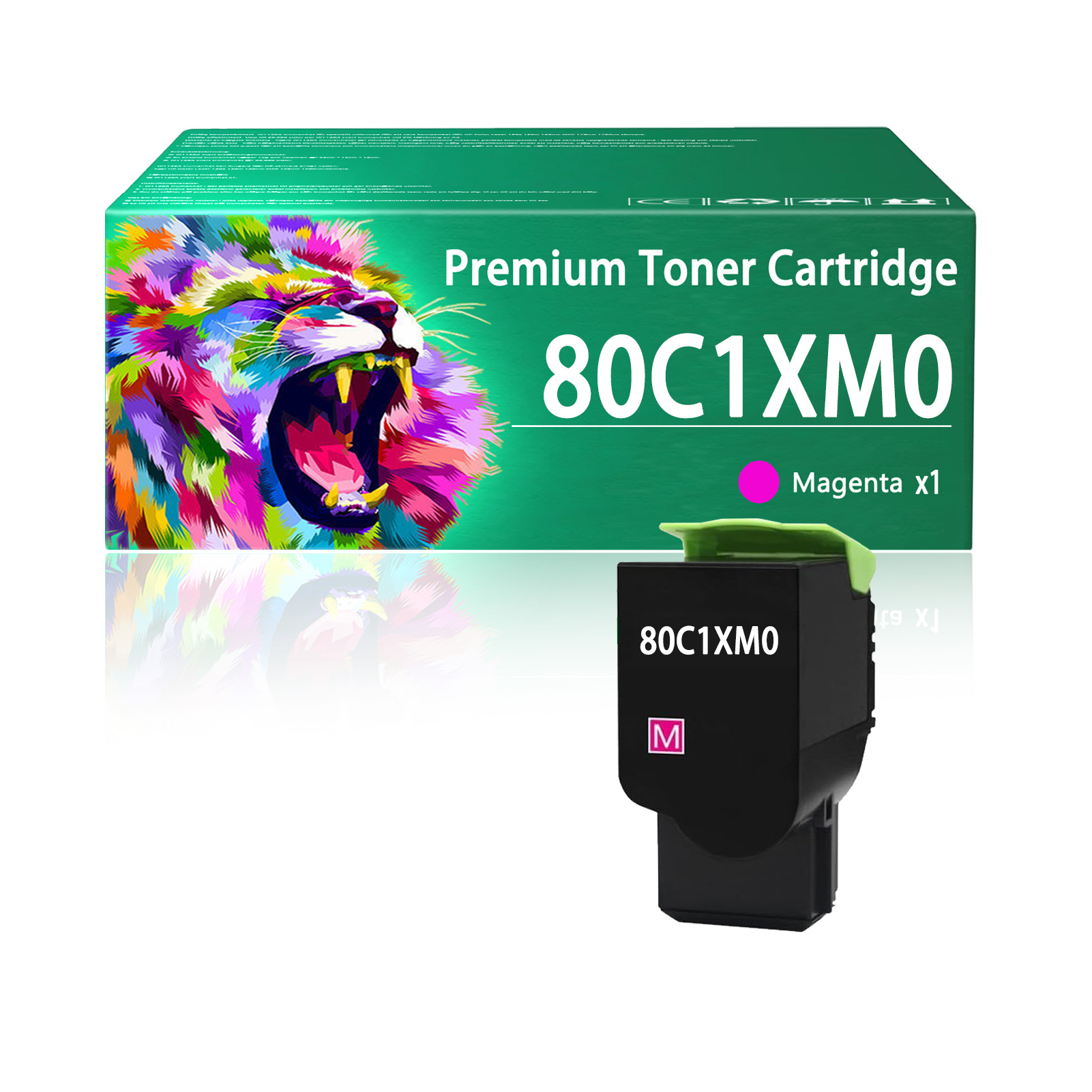 For Lexmark CX510 80C1XK0 80C1XC0 80C1XM0 80C1XY0 Toner Cartridge Work For Lexmark CX510 CX510de CX510dthe CX510dhe Printers