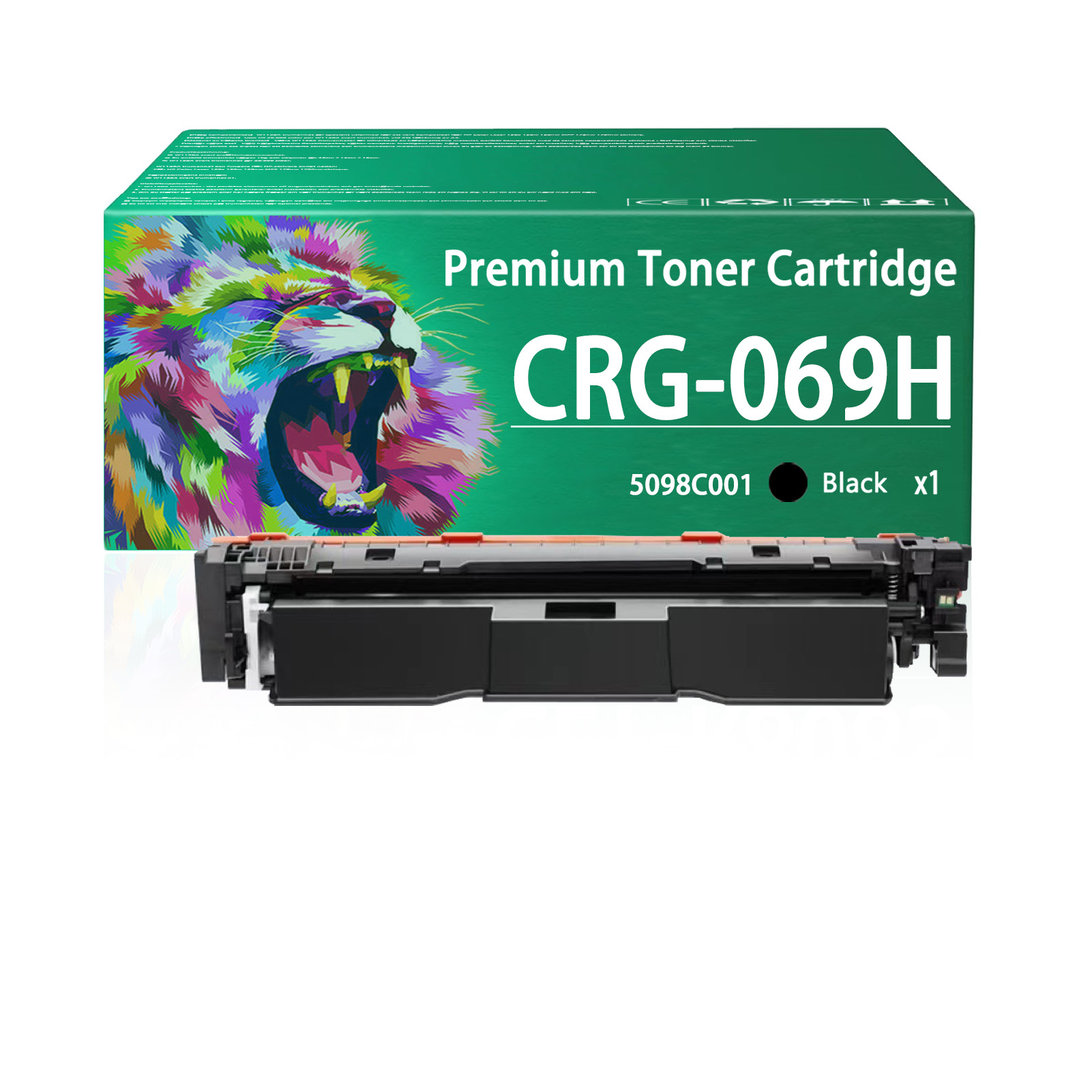 For Canon CRG069H 069H CRG-069H Toner Cartridge Work for Canon ImageCLASS MF753Cdw MF754Cdw MF750C MF751Cdw MF752Cdw MF755CDW MF756Cx LBP673Cdw LBP670C LBP674Cdw LBP674Cx Printers