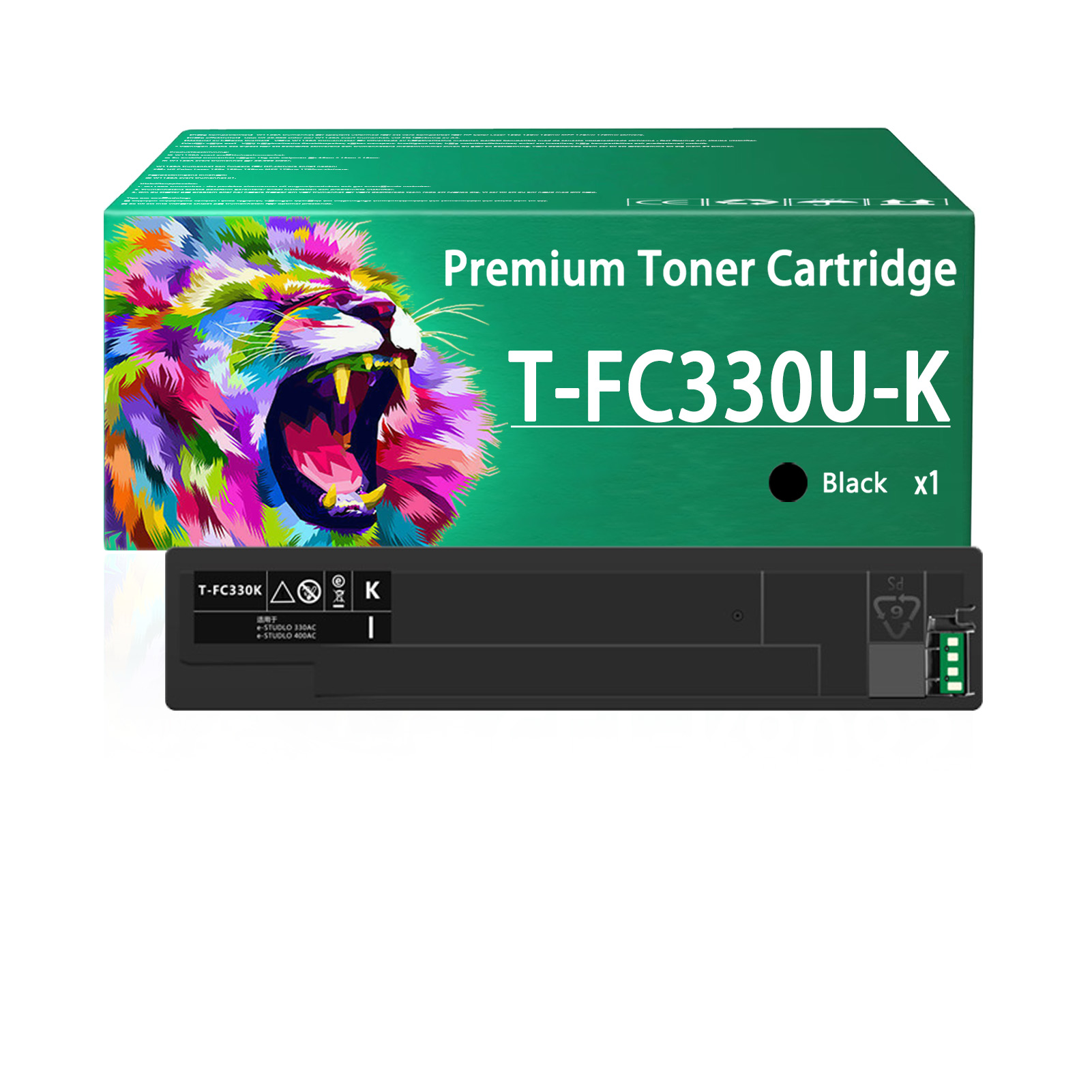 For Toshiba T-FC330U T-FC330U T-FC330U-K T-FC330U-C T-FC330U-M T-FC330U-Y Toner Cartridge Work For Toshiba E-Studio 330AC 400AC Printers