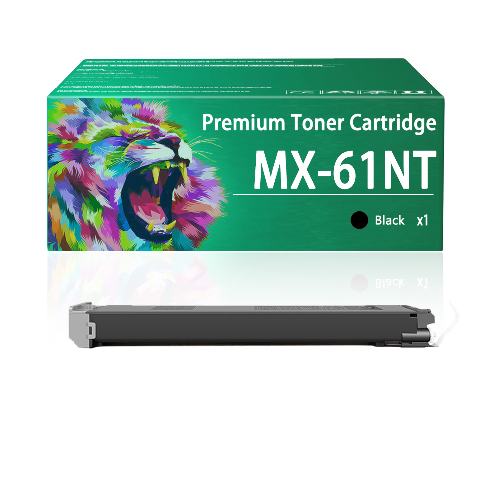 For Sharp MX-61NT MX-61NT-BA MX-61NT-CA MX-61NT-MA MX-61NT-YA Toner Cartridge Work For Sharp MX-2651 MX-3051 MX-3071 MX-3551 MX-3571 MX-4051 MX-4071 Printers