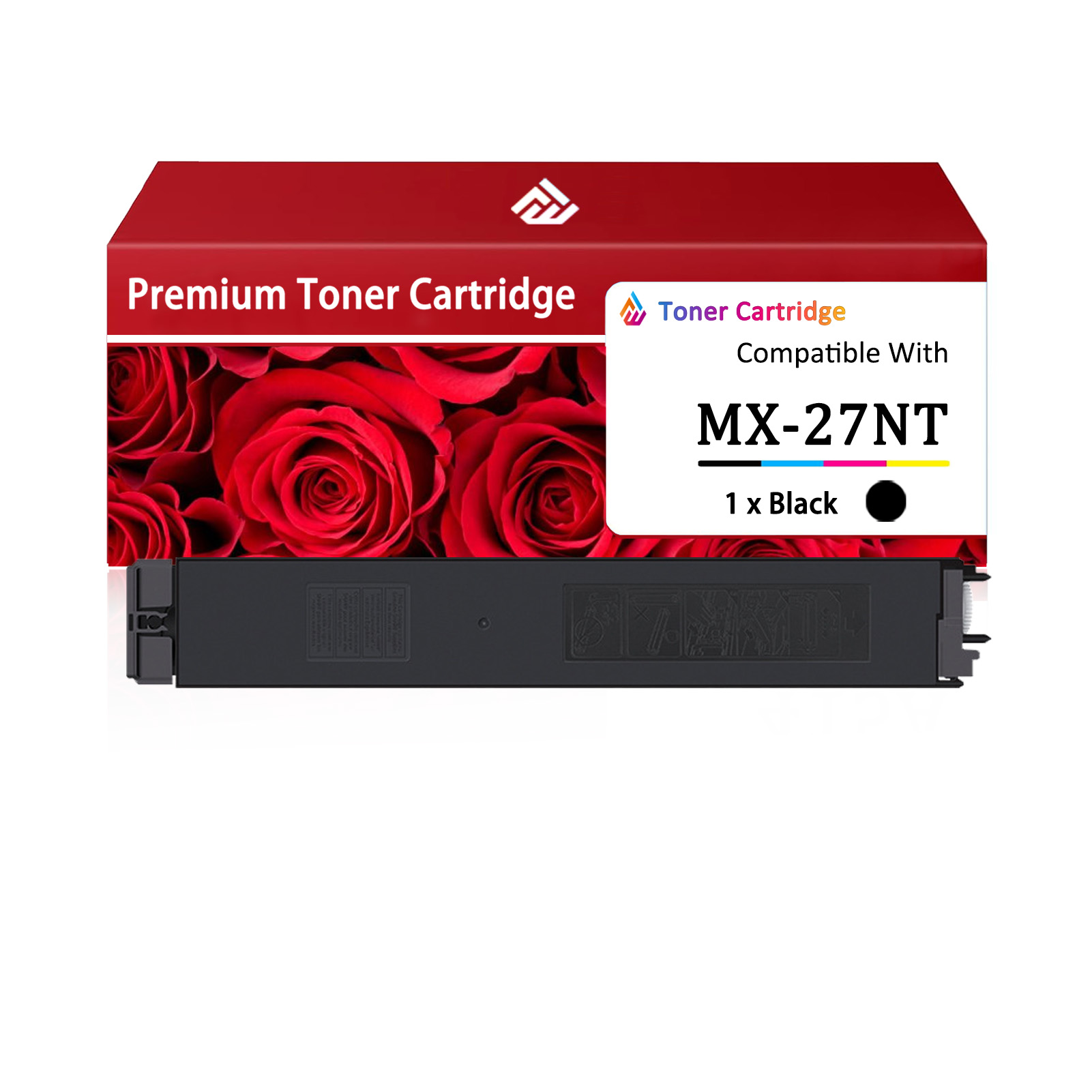 For Sharp MX-27NT MX-27NT-BA MX-27NT-CA MX-27NT-MA MX-27NT-YA Toner Cartridge Work For Sharp MX-2300 MX-2300N MX-2700N MX-3500N MX-4501N Printers