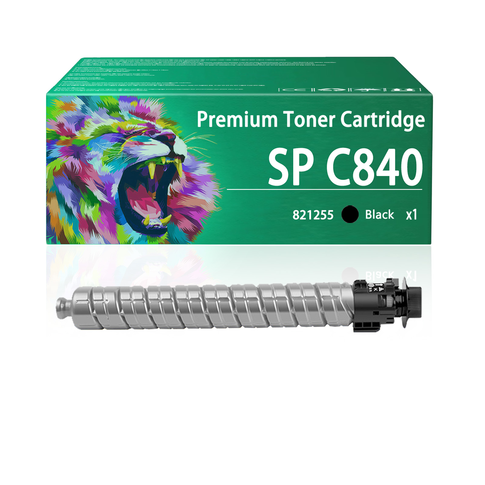 For Ricoh SP C840 821255 821258 821257 821256 Toner Cartridge Work For Ricoh SP C840 C840dn C842 C842dn Printers
