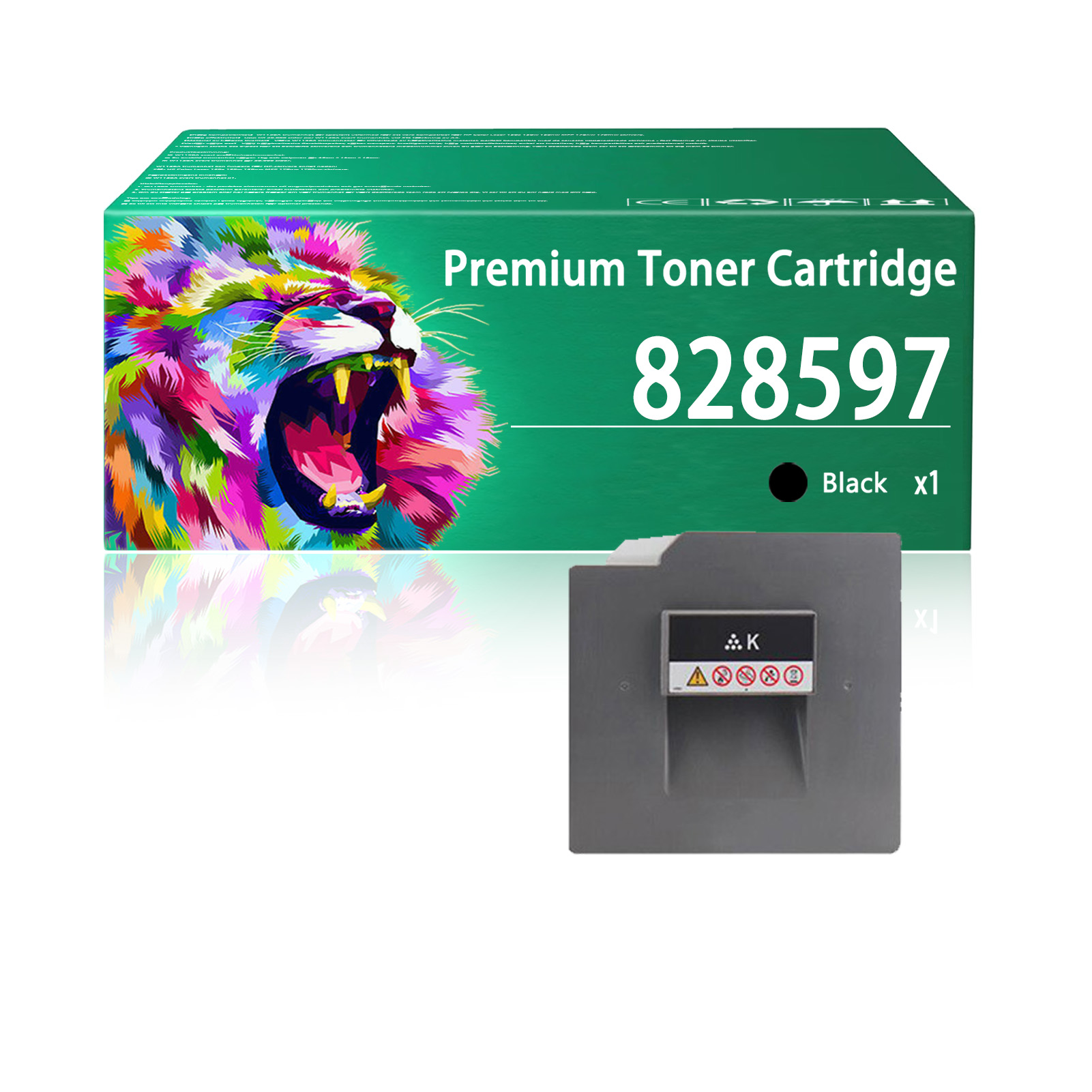 For Ricoh C5300 828597 828600 828599 828598 Toner Cartridge Work For Ricoh C5300 C830dn C831 C831dn Printers