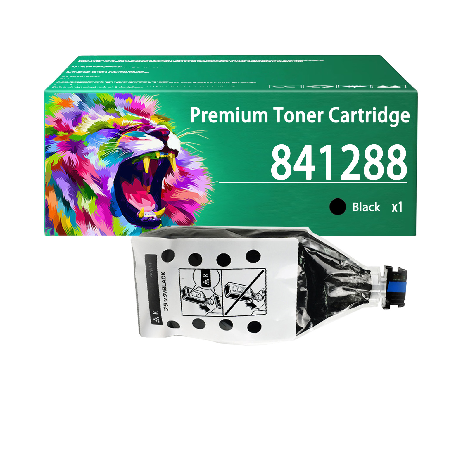 For Ricoh MP C7500 841288 841289 841290 841291 Toner Cartridge Work For Ricoh MP C6000 C6000SP C7500 C7500SP LD260c LD275c C6055 C7570 Printers
