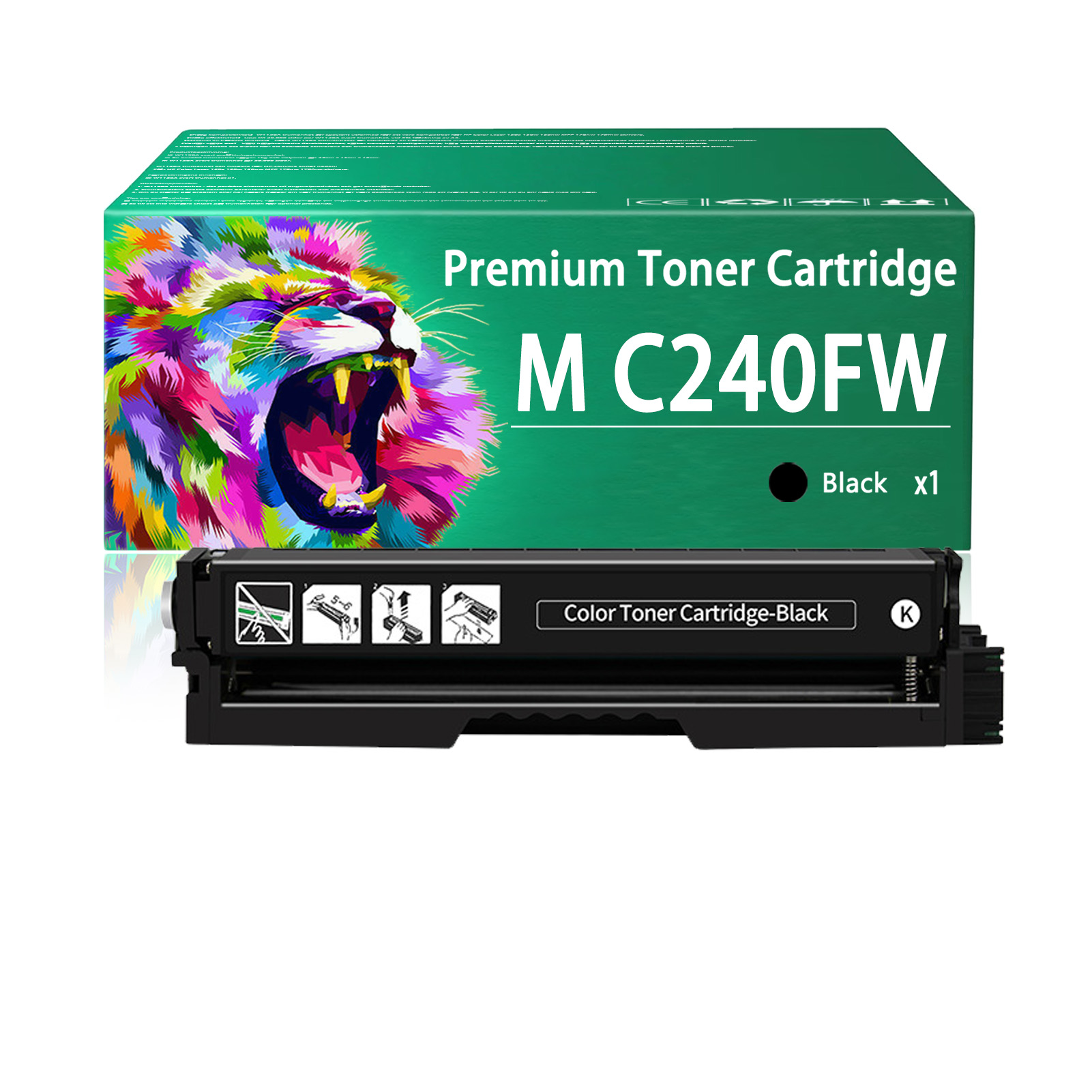 For Ricoh M C240FW 408439 408440 408441 408442 Toner Cartridge Work For Ricoh M C240FW P C200W Printers