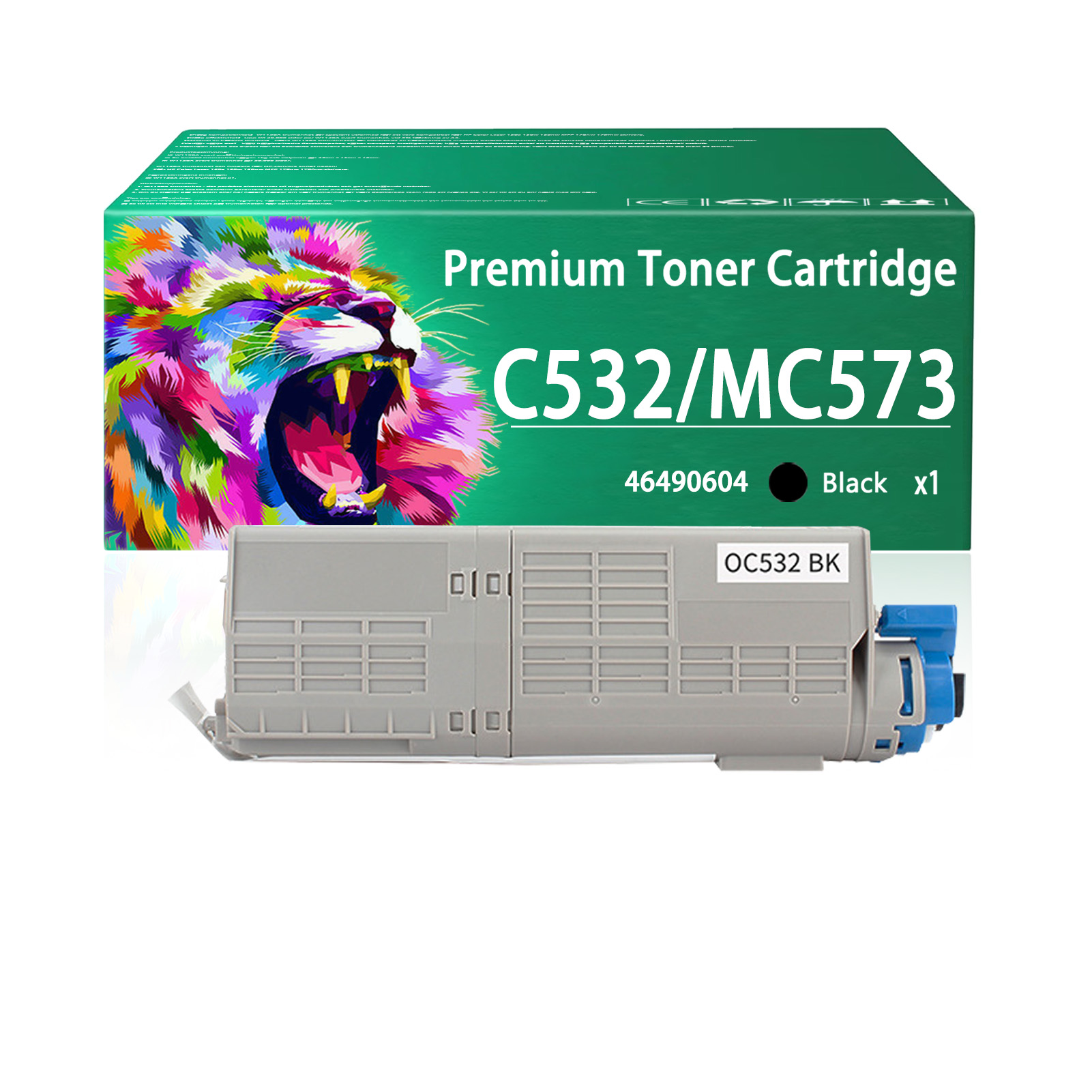 For OKI C532 MC573 46490604 46490603 46490602 46490601 Toner Cartridge Work For OKI C532dn C542dn MC563dn MC573dn C532 C542 MC563 MC573 Printers