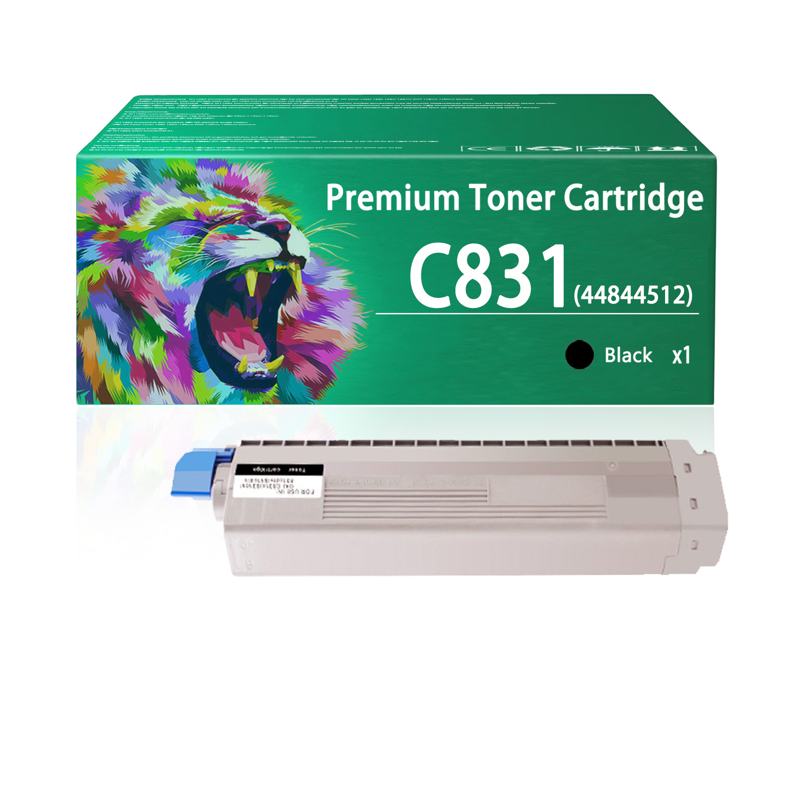 For Ricoh C831 44844512 44844511 44844510 44844509 Toner Cartridge Work For OKI C831 C831n C831dn Printers