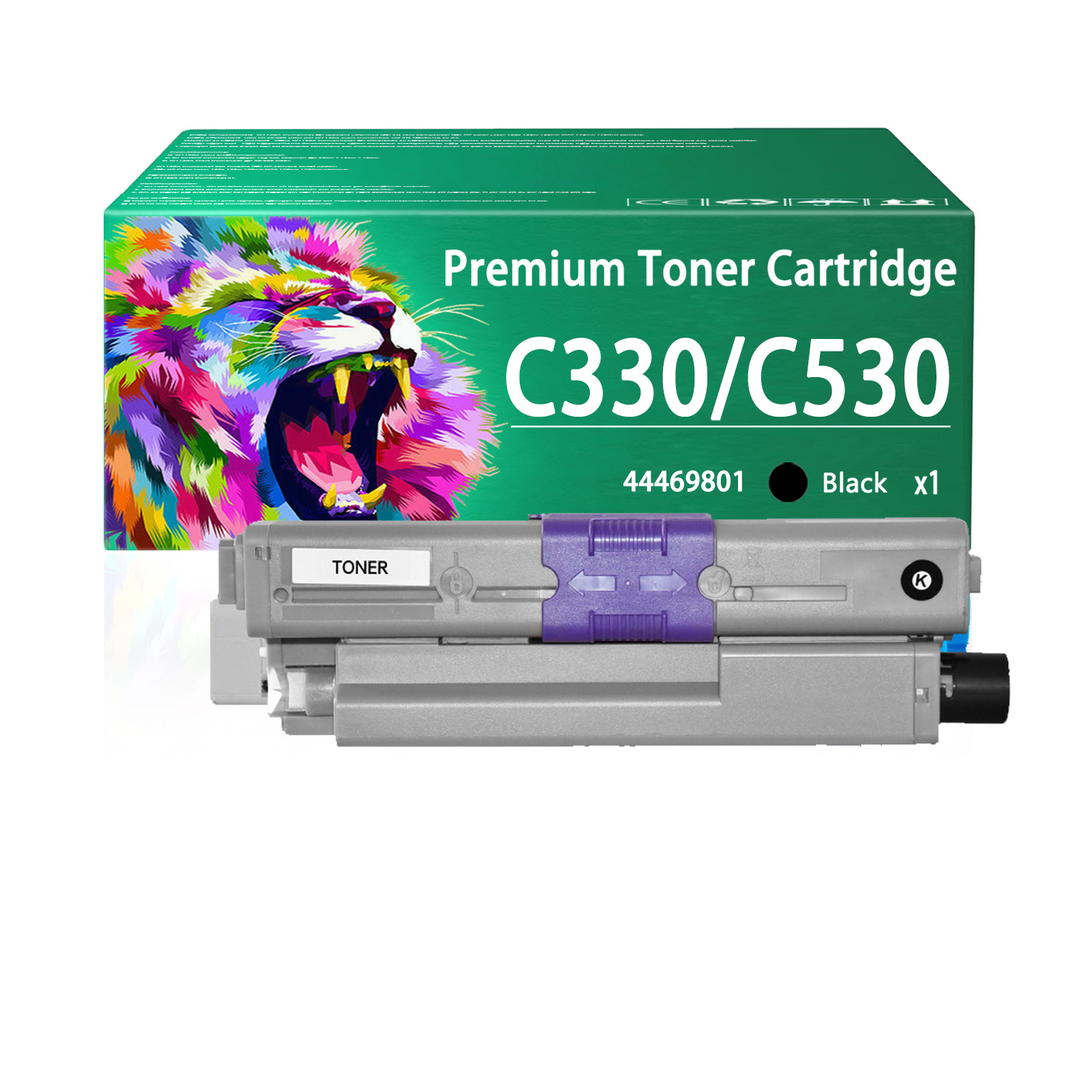For Ricoh C330 C530 44469801 44469703 44469702 44469701 Toner Cartridge Work For OKI C310 C310DN C330 C330DN C510DN C510 C331 C331DN C530DN C531 C531DN MC361 MC362 MC362W MC561 MC562W MC890 MC950 MC950MFP Printers