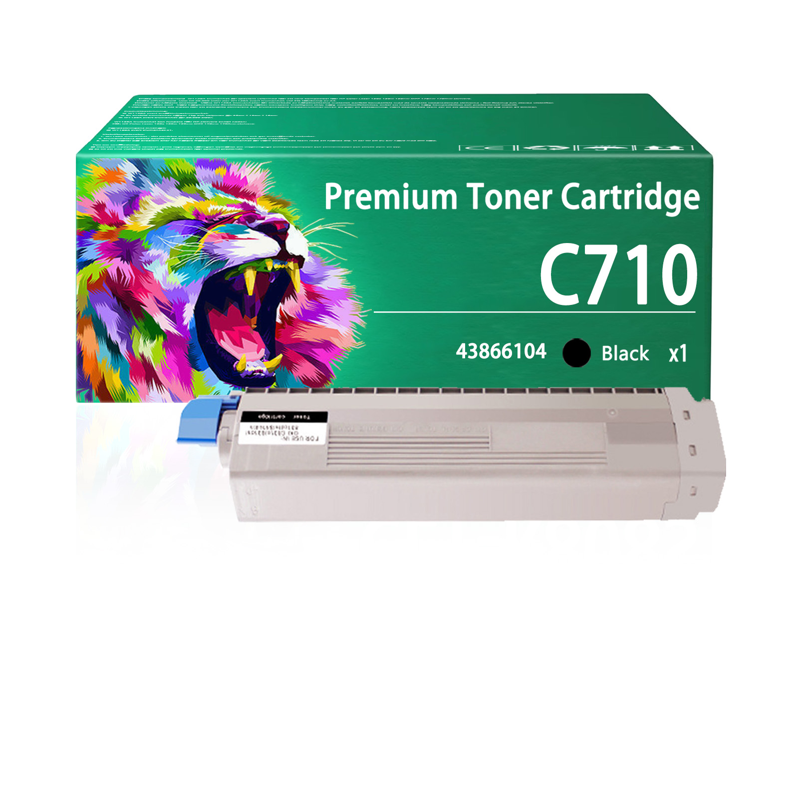 For Ricoh C710 43866104 43866103 43866102 43866101 Toner Cartridge Work For OKI C710 C710N Printers