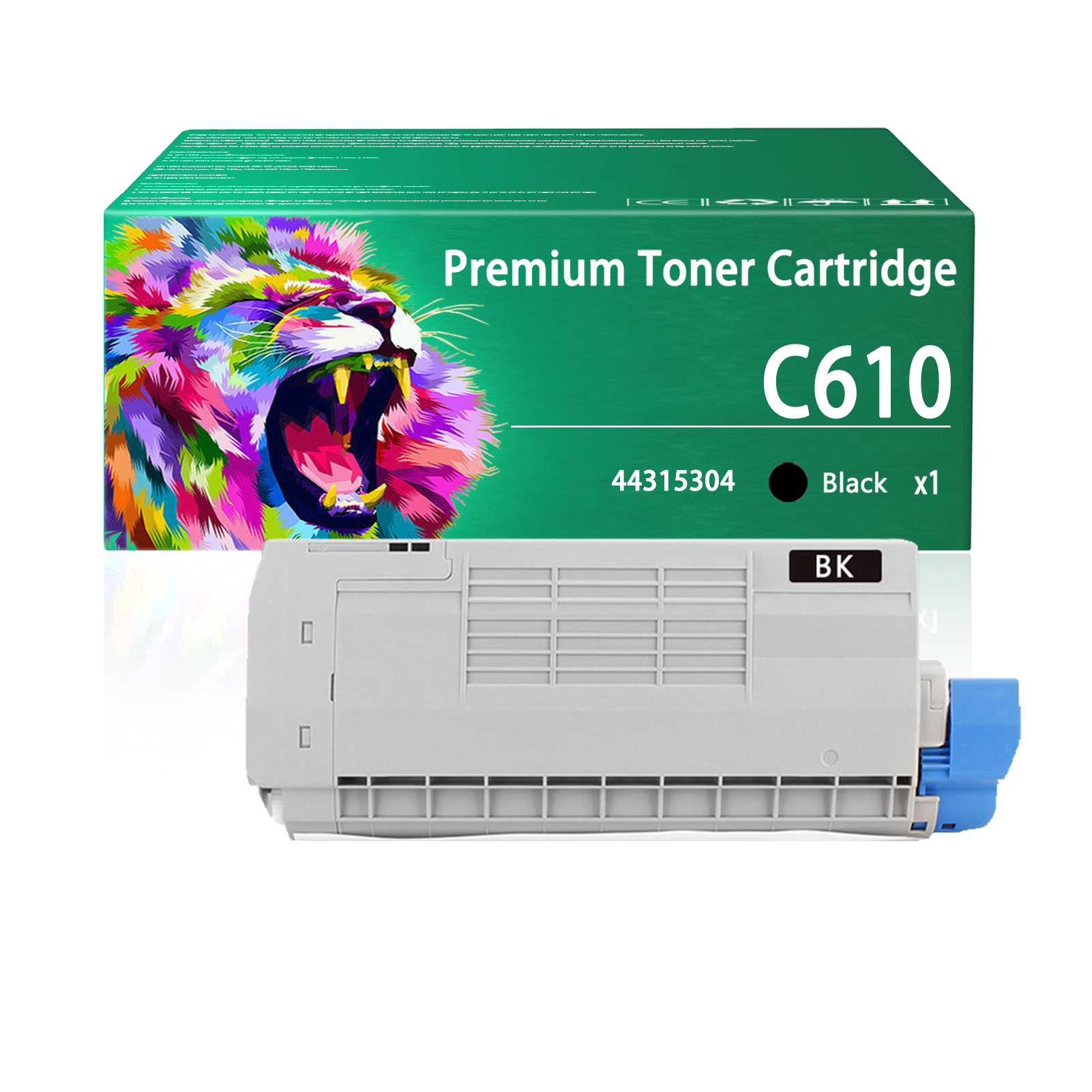 For OKI C610 44315304 44315303 44315302 44315301 Toner Cartridge Work For OKI C610cdn C610dn C610dtn C610n Printers
