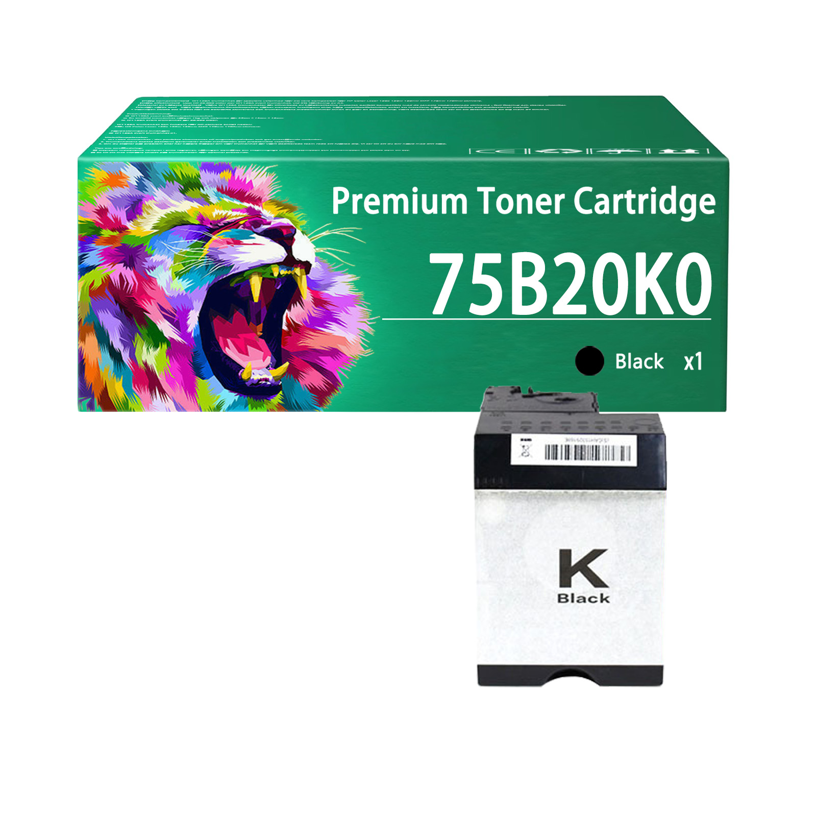 For Lexmark CS727 CS728 CX727 75B20K0 75B20C0 75B20M0 75B20Y0 Toner Cartridge Work For Lexmark CX727de CX727 CS727de CS727 CS728de CS728 Printers