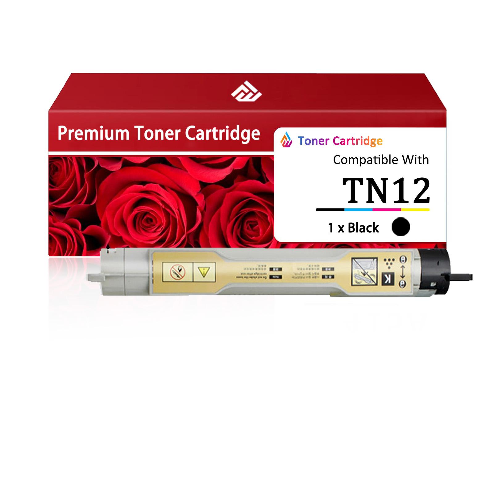 For TN12 Toner Cartridges Work For Brother HL-4200C HL-4200CE HL-4200CEN HL-4200CN Printers