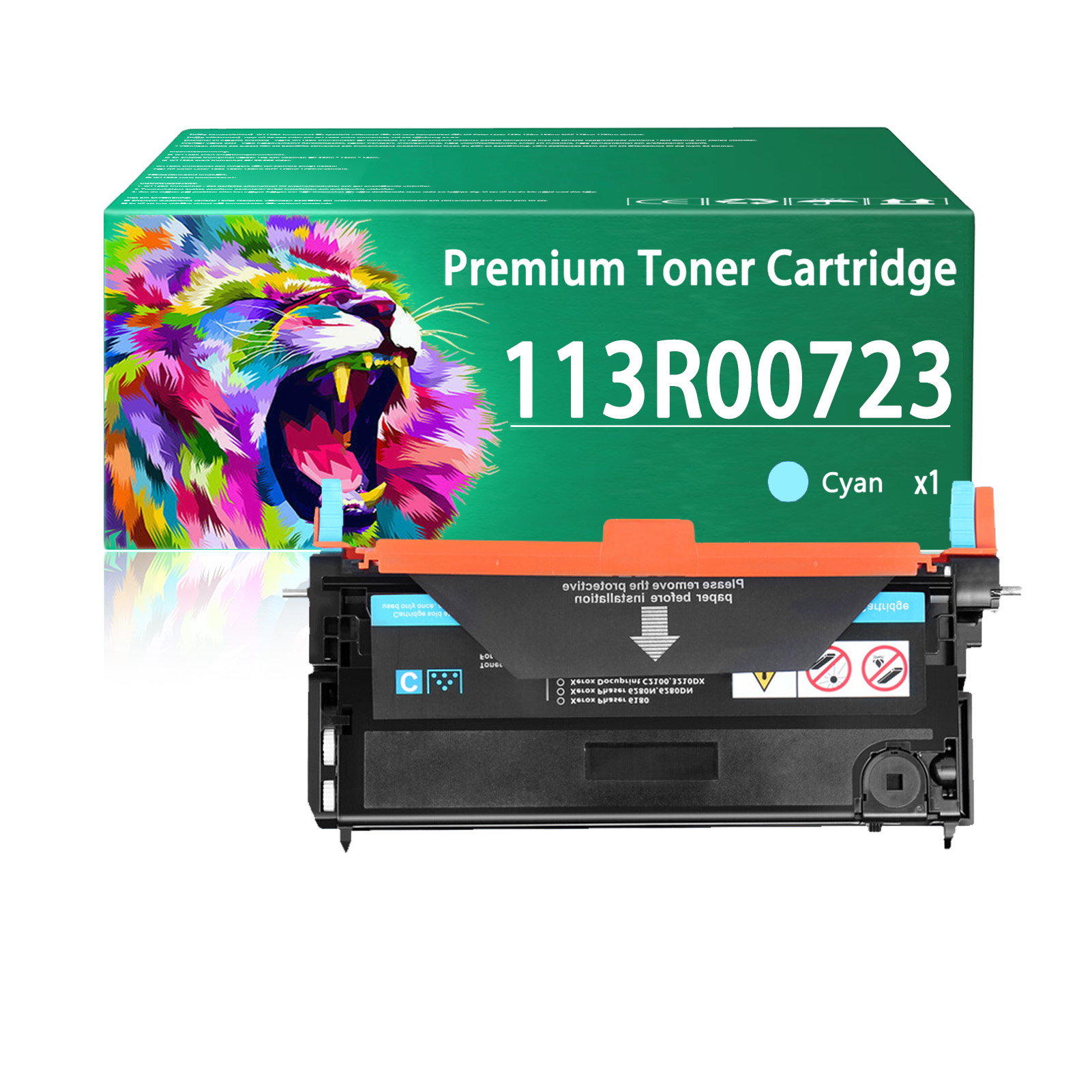 For Xerox 6180 113R00726 113R00723 113R00724 113R00725 Toner Cartridge Work For Xerox Phaser 6180 6180N 6180DN 6180MFP-D 6180MFP-N Printers