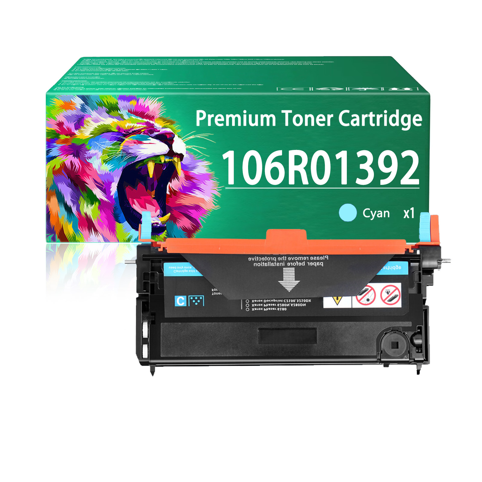 For Xerox 6280 106R01395 106R01392 106R01393 106R01394 Toner Cartridge Work For Xerox Phaser 6280 6280N 6280DN Printers