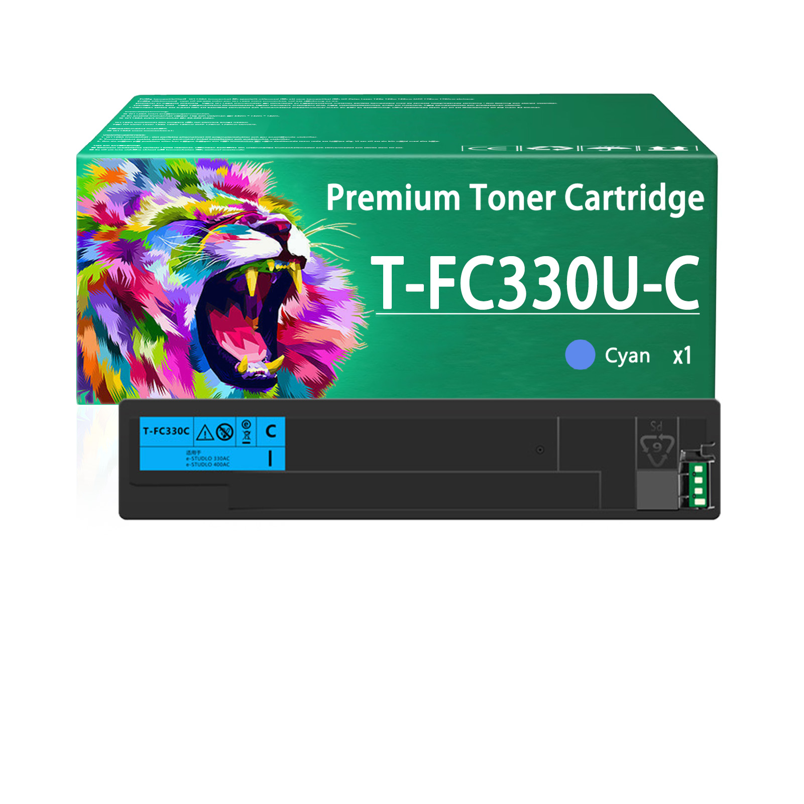For Toshiba T-FC330U T-FC330U T-FC330U-K T-FC330U-C T-FC330U-M T-FC330U-Y Toner Cartridge Work For Toshiba E-Studio 330AC 400AC Printers